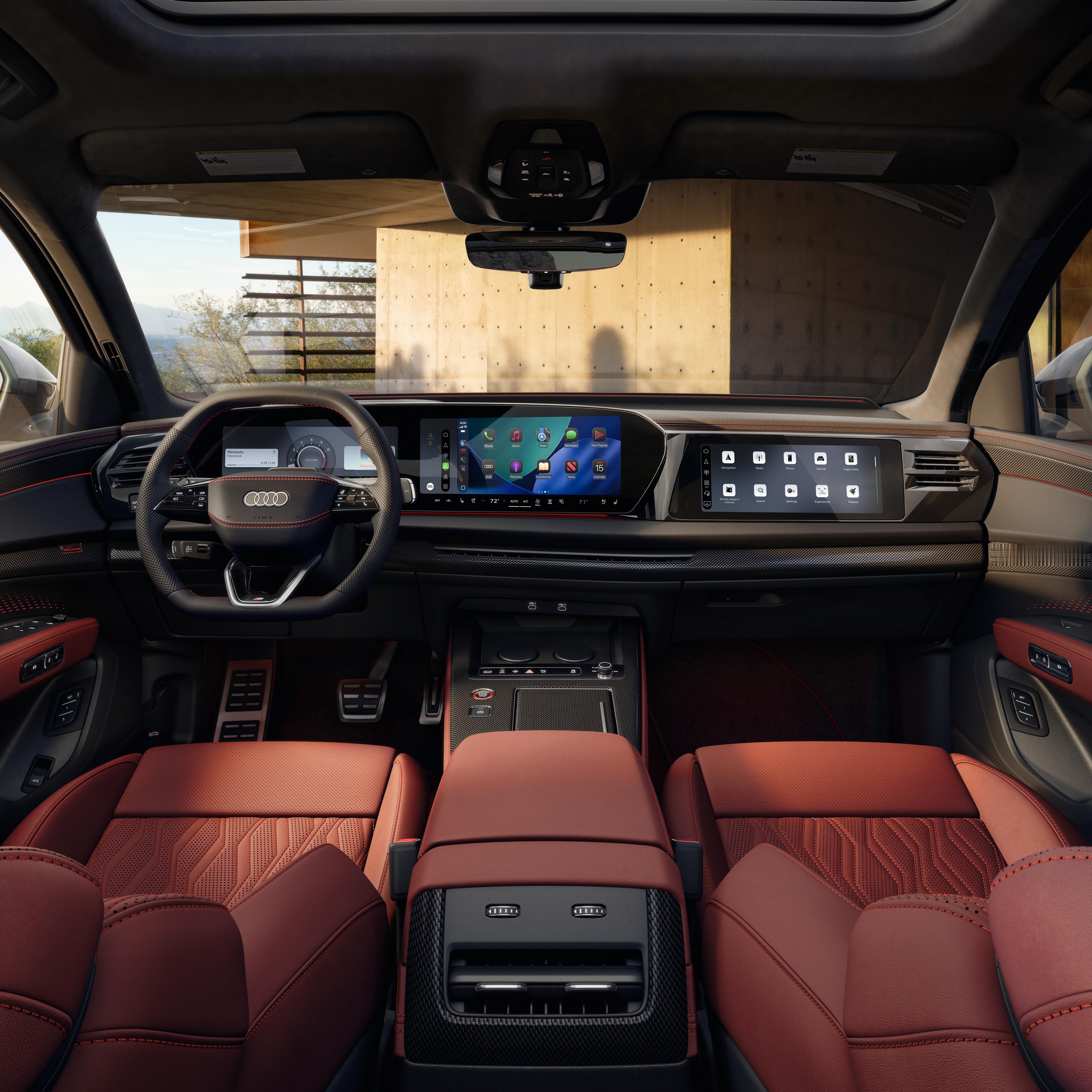 来一张高清内饰图Audi SQ7你觉得现在奥迪的内饰设计怎么样？10 分满分，你