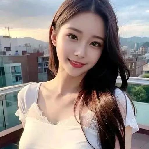 都市少女清新甜美，笑靥如花，尽显迷人风采！温柔甜美少女 夜景气质少女 公园时尚少