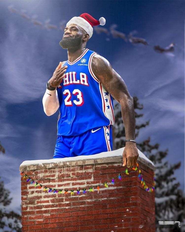 又一历史记录诞生！
詹姆斯迎来自己的第21次圣诞大战🎄
NBA这么多年来能征战