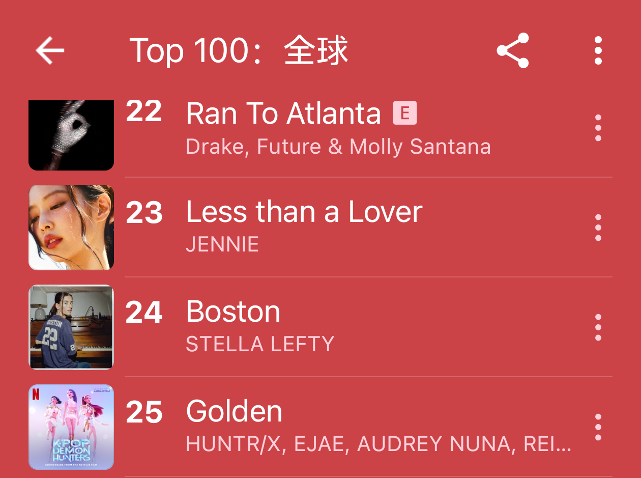 BLACKPINK 「Less than a Lover」Apple Music