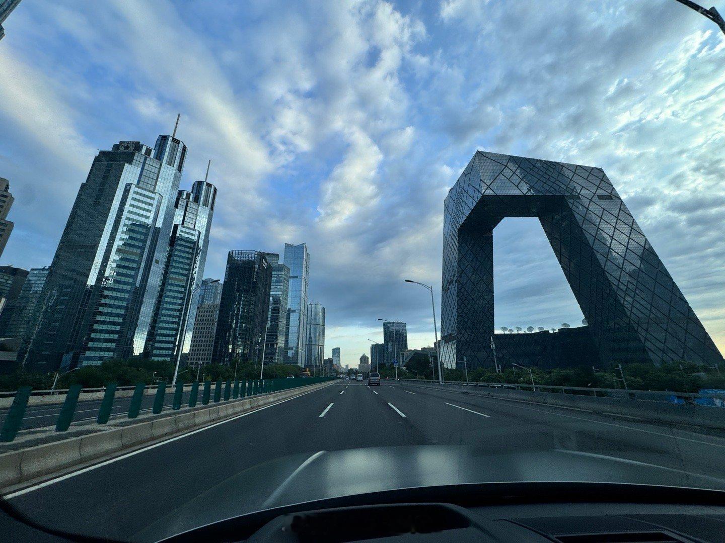 冰雹后的北京适合溜达  ​​​