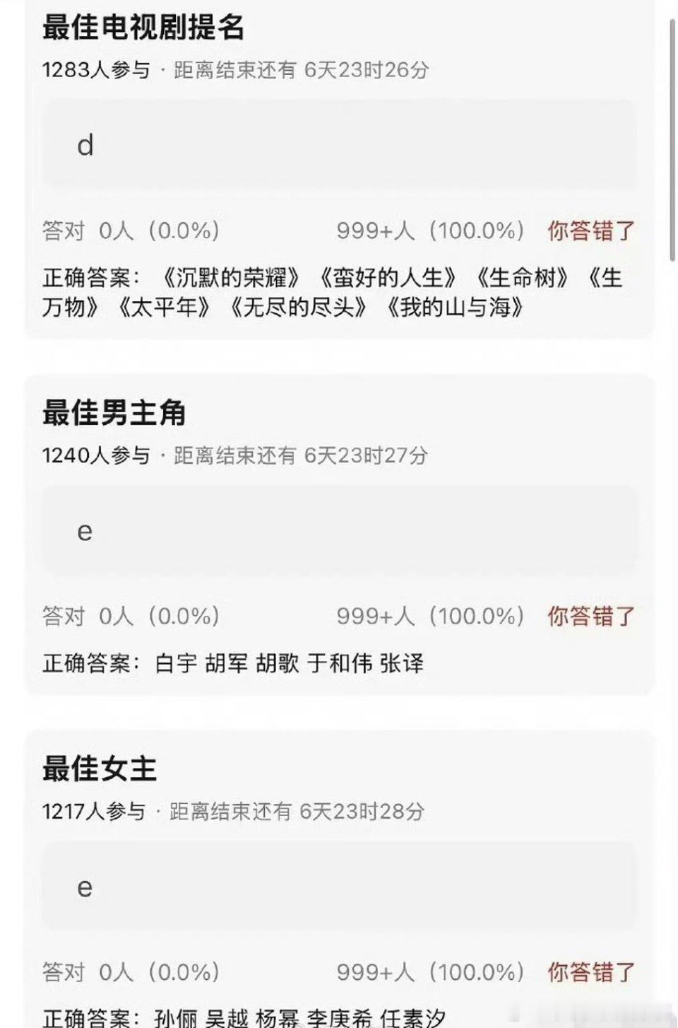 白玉兰提名，李庚希是把肖战 杨紫挤走了么？ 
