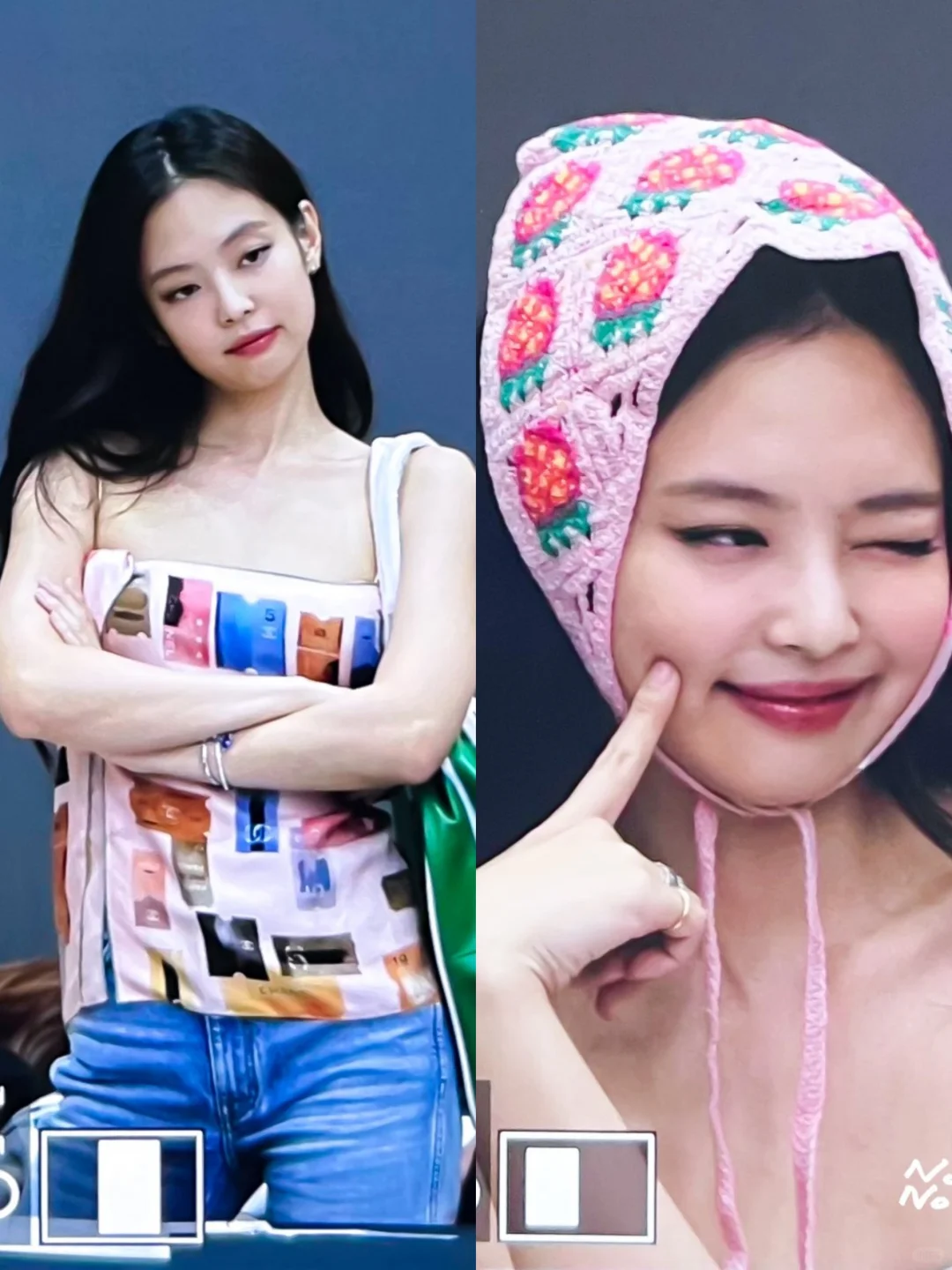BLACKPINK8周年签售会穿搭，4人久违合体