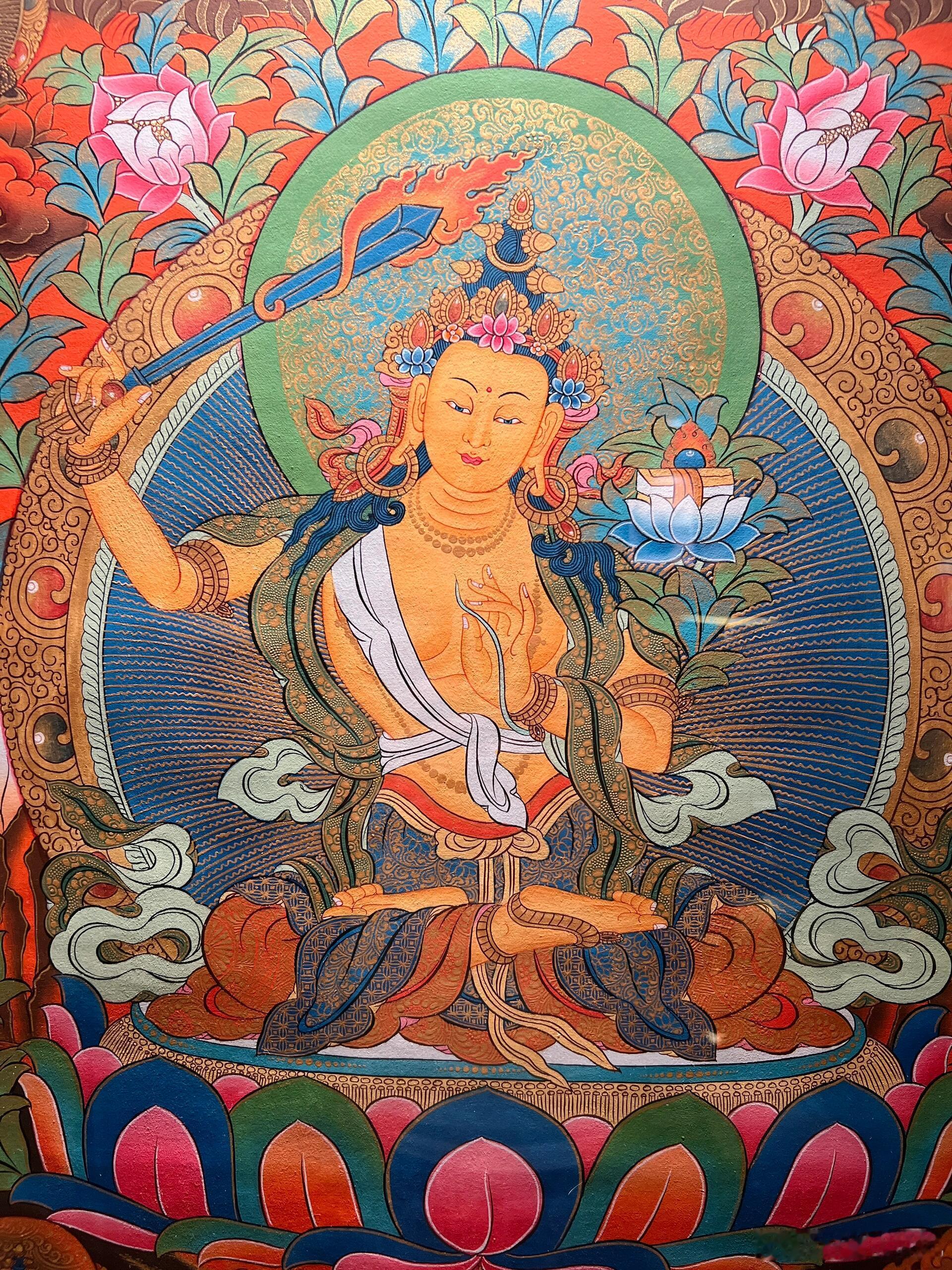 遇见文殊菩萨，许下你的愿望，万事顺遂！ ​​​