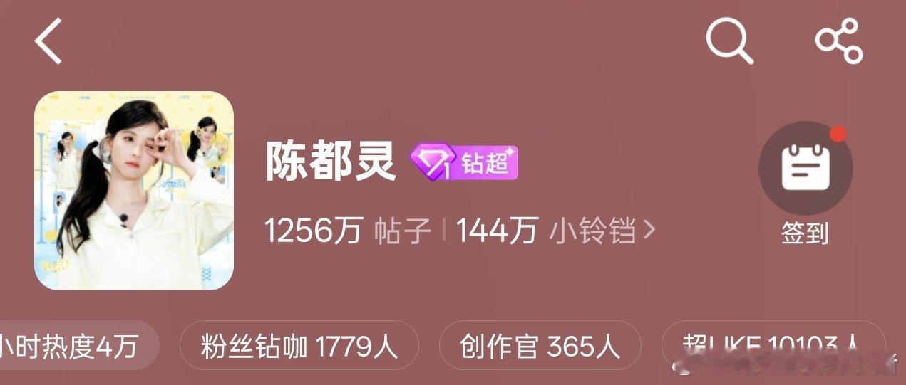 陈都灵超Like再次破万