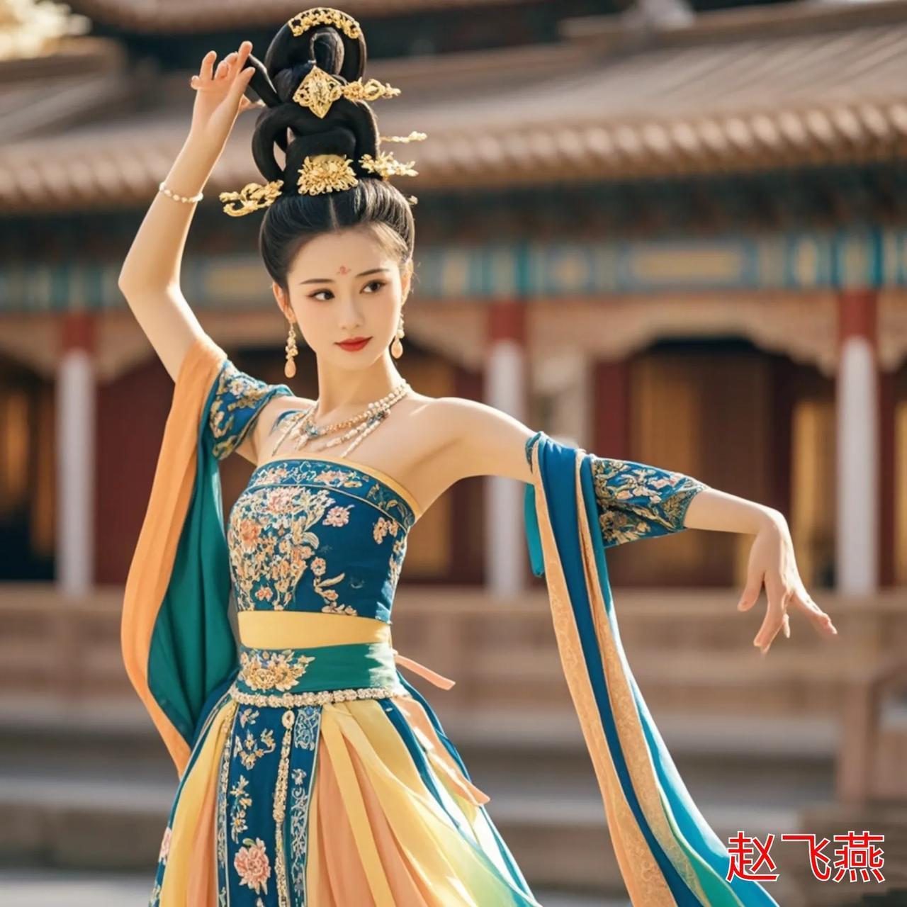 这是我用AI生成的我国古代九大美女之图,朋友们觉得哪个更加漂亮一点呢？