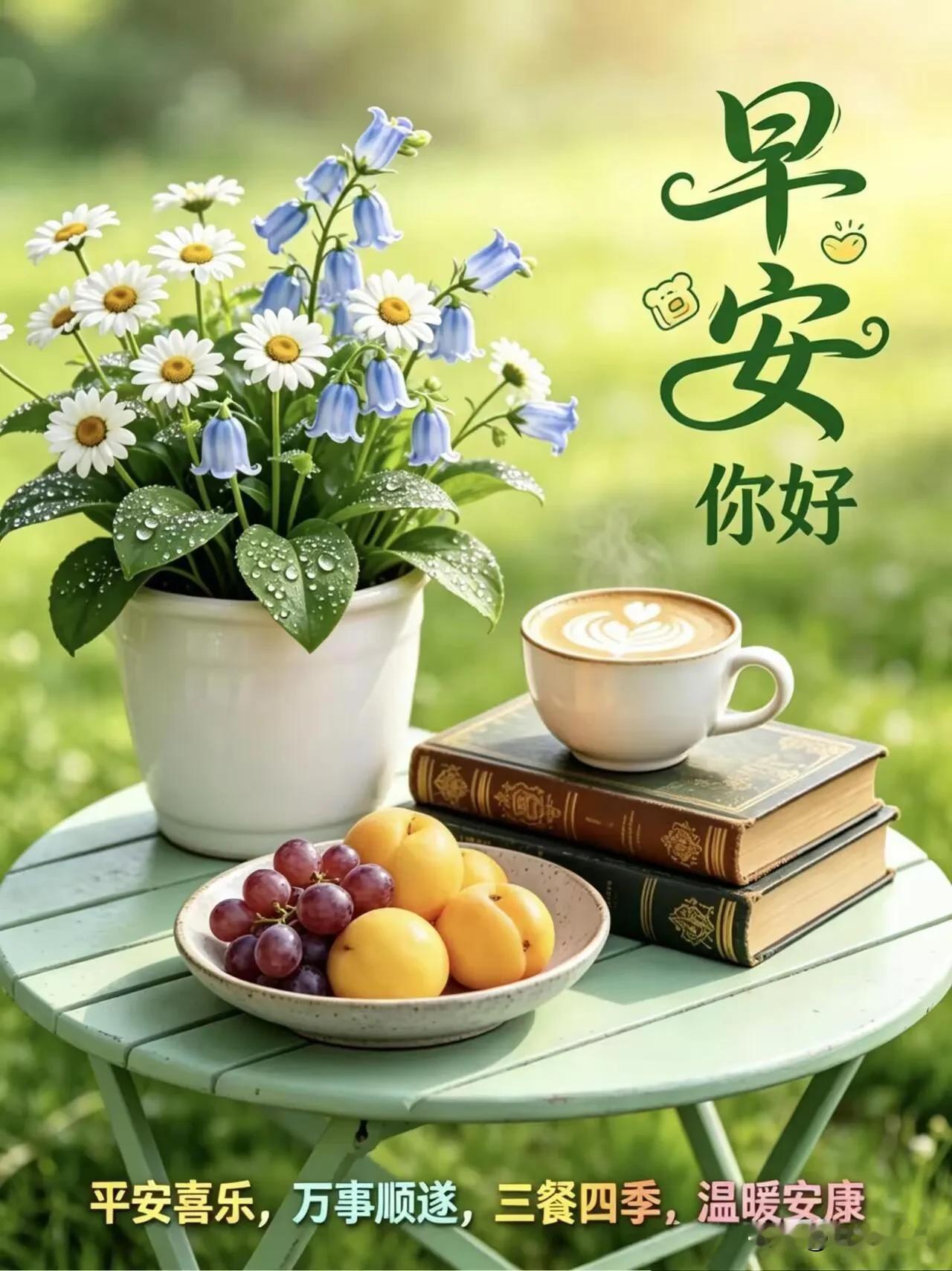 清晨有风，心中有光，祝你今日轻松自在，喜乐常伴。