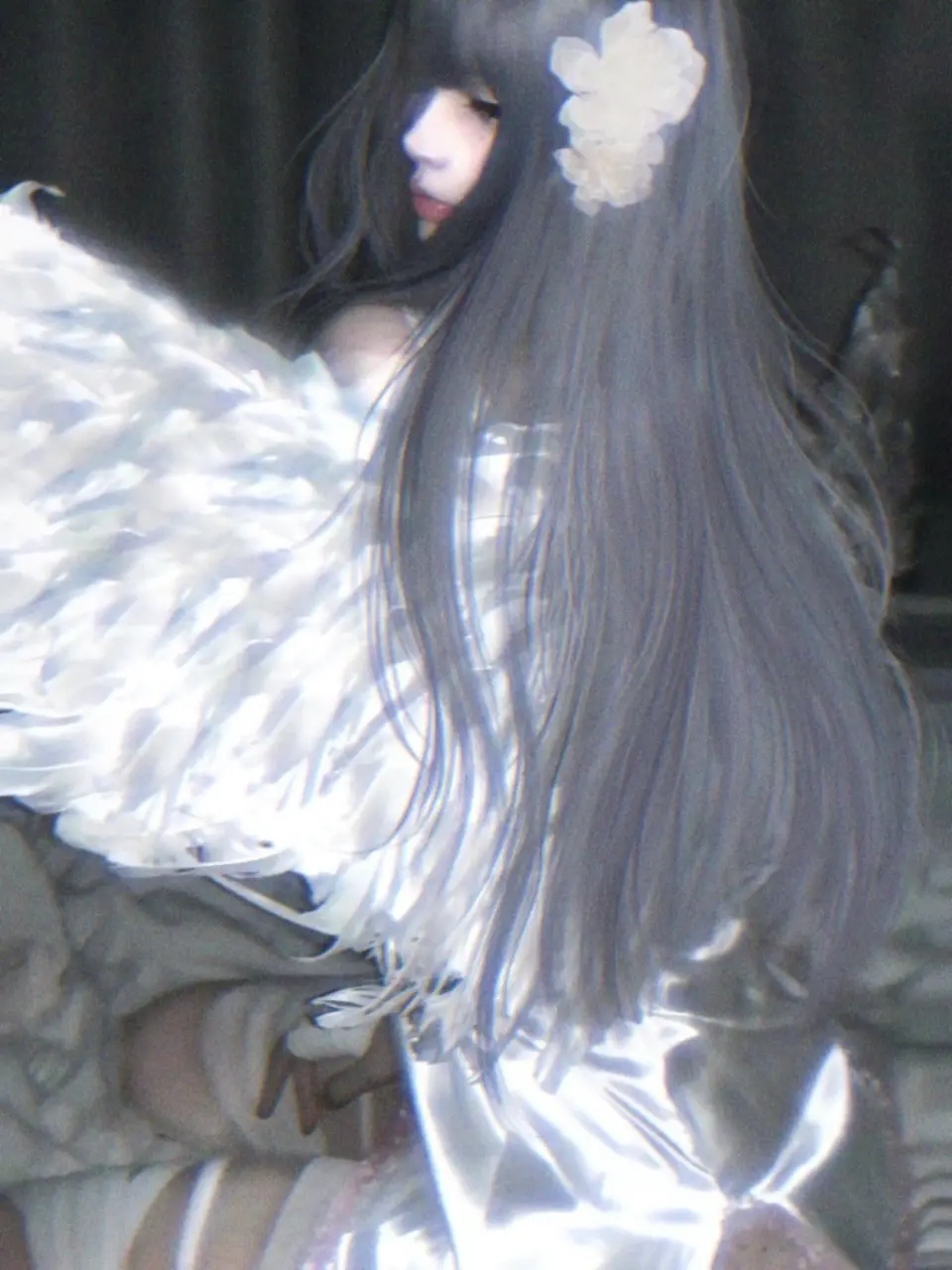 模糊的梦核天使。
