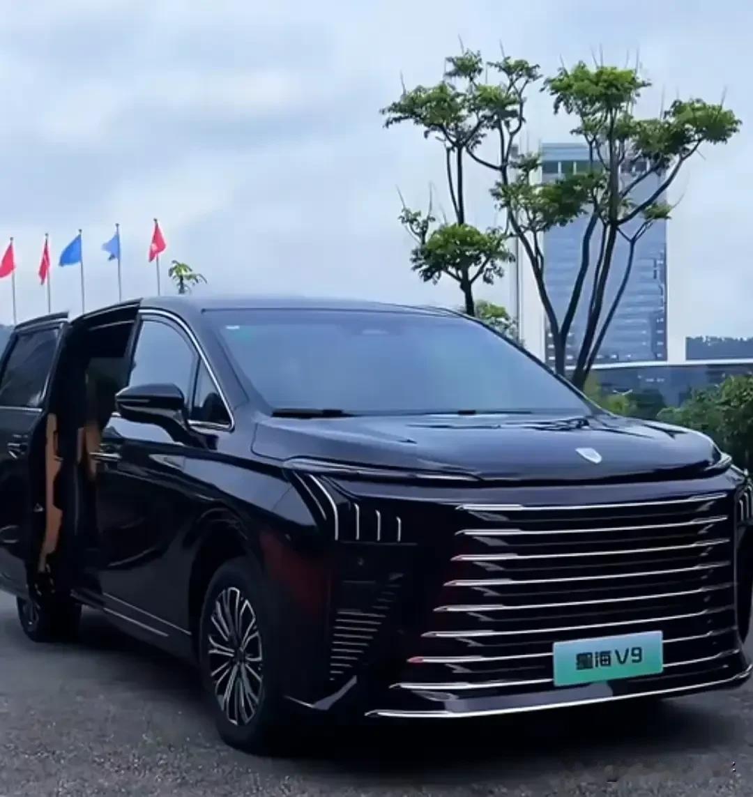 星海V9的智能辅助对家用MPV来说特别实用，刚好解决了五米多长的大车停车难、长途