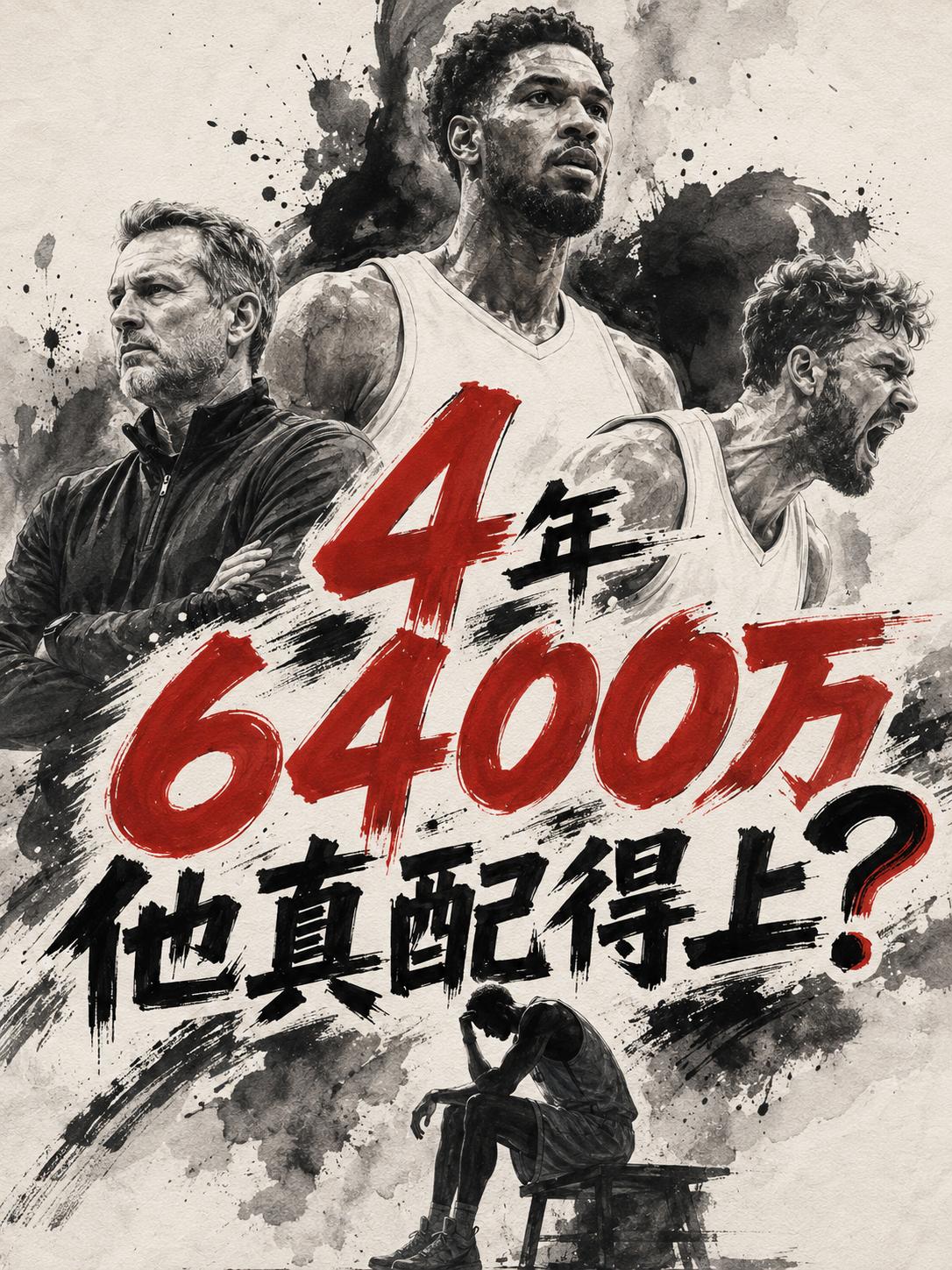 他真的值6400万美元吗？雄鹿队的这份合同真的不会打了水漂？毕竟这支球队已经进行
