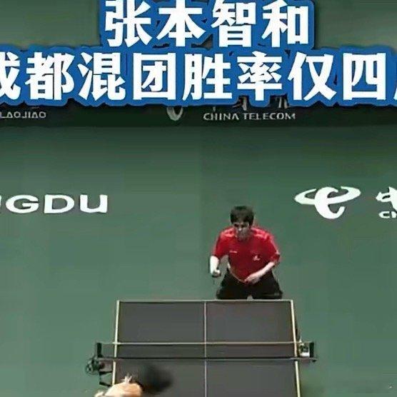 张本智和混团胜率仅四成有人支持他吗？