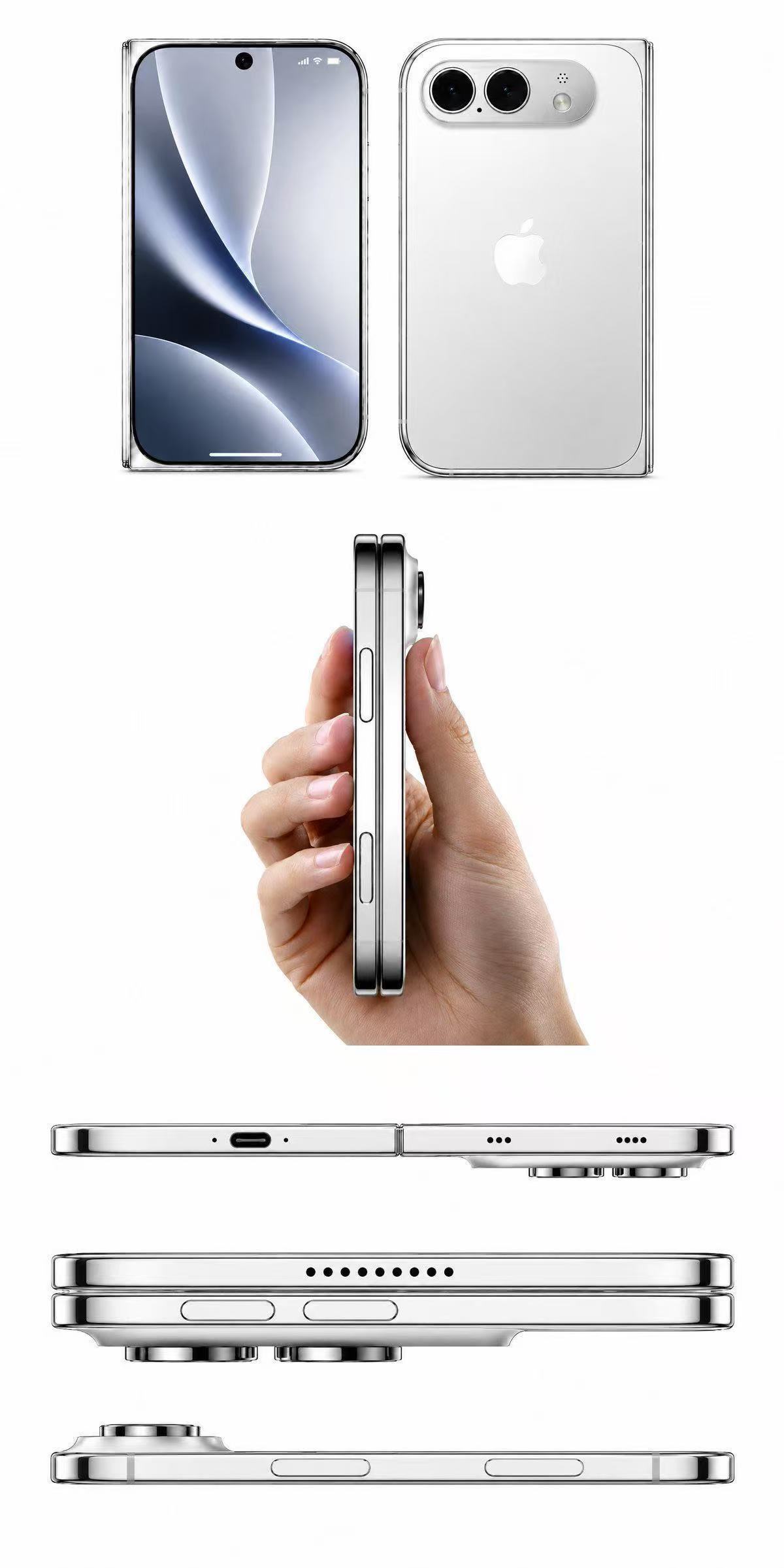 苹果折叠屏这个设计，让我想起了 OPPO Find N 一代…[doge] ​​