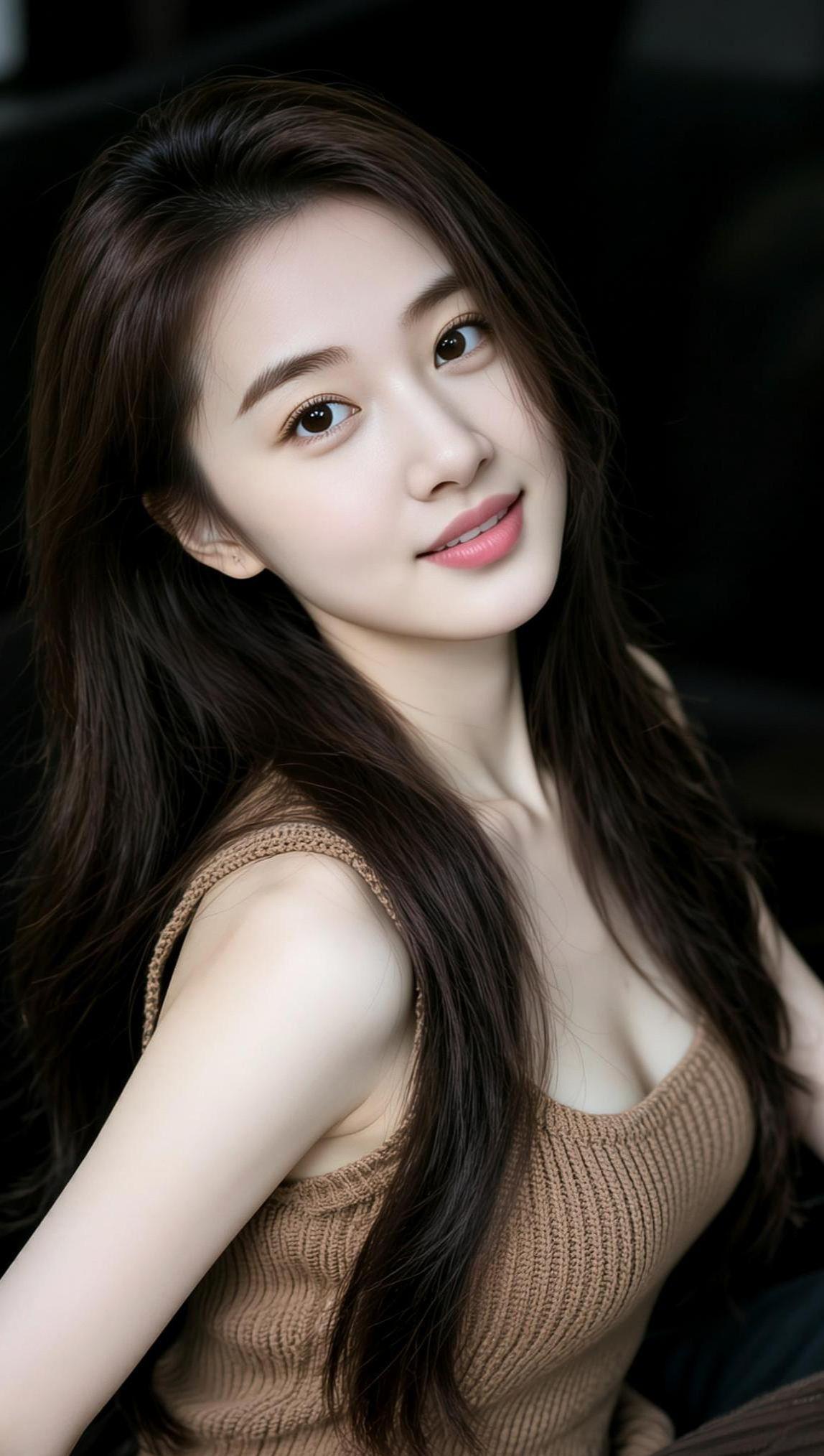 AI素颜风情写真 抖音ai创作 高颜值