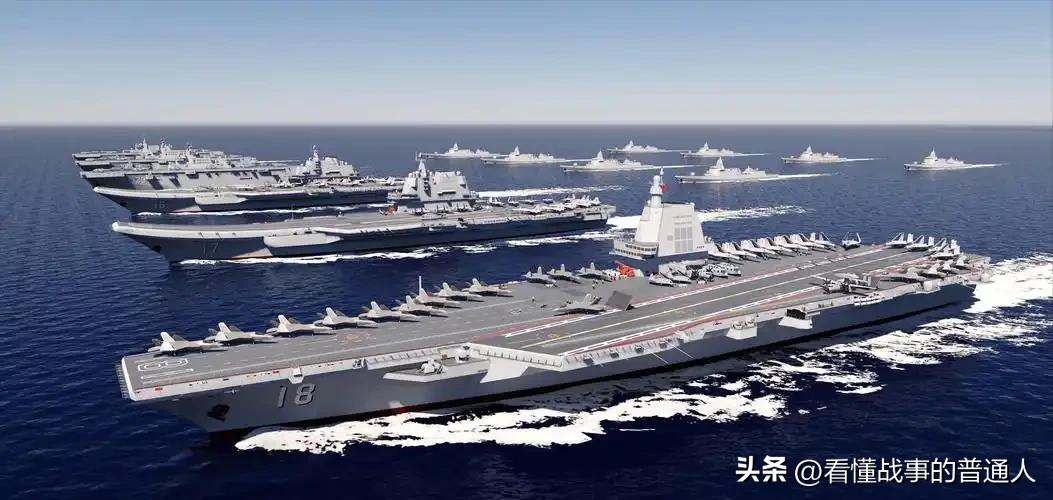 过去五年，中国下水7.9万吨，美国5.55万吨，差距就这么摆着！布鲁克斯少将3月