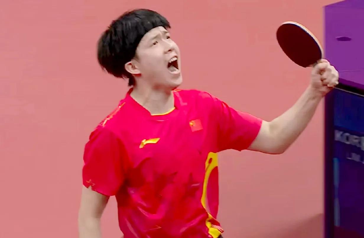 #杭州亚运会# 男单决赛，王楚钦会师樊振东！
半决赛，王楚钦4-2战胜中国香港选