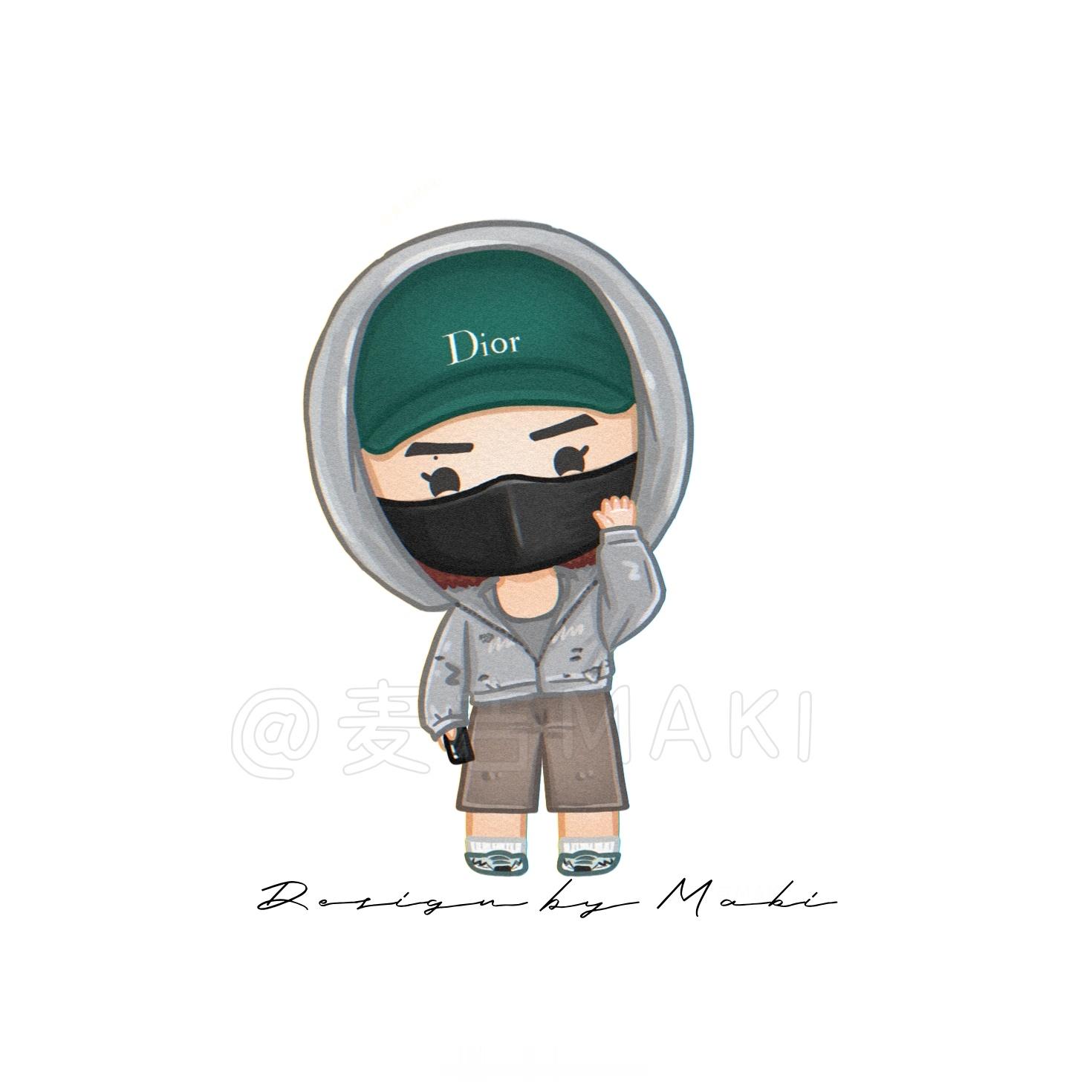 邓为云秀行 💎邓为郑适 💎邓为楼启炎 【饭绘】邓为miniQ版 💚机场有礼