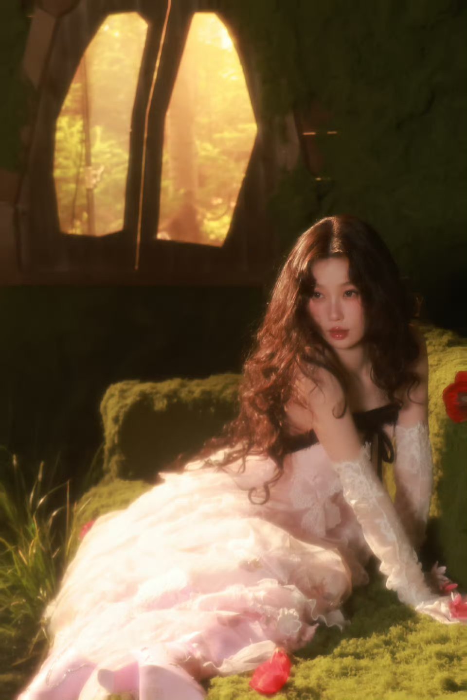 虞书欣音乐会blossom出图🈶，鲜花包围的欣欣子格外美丽谁懂