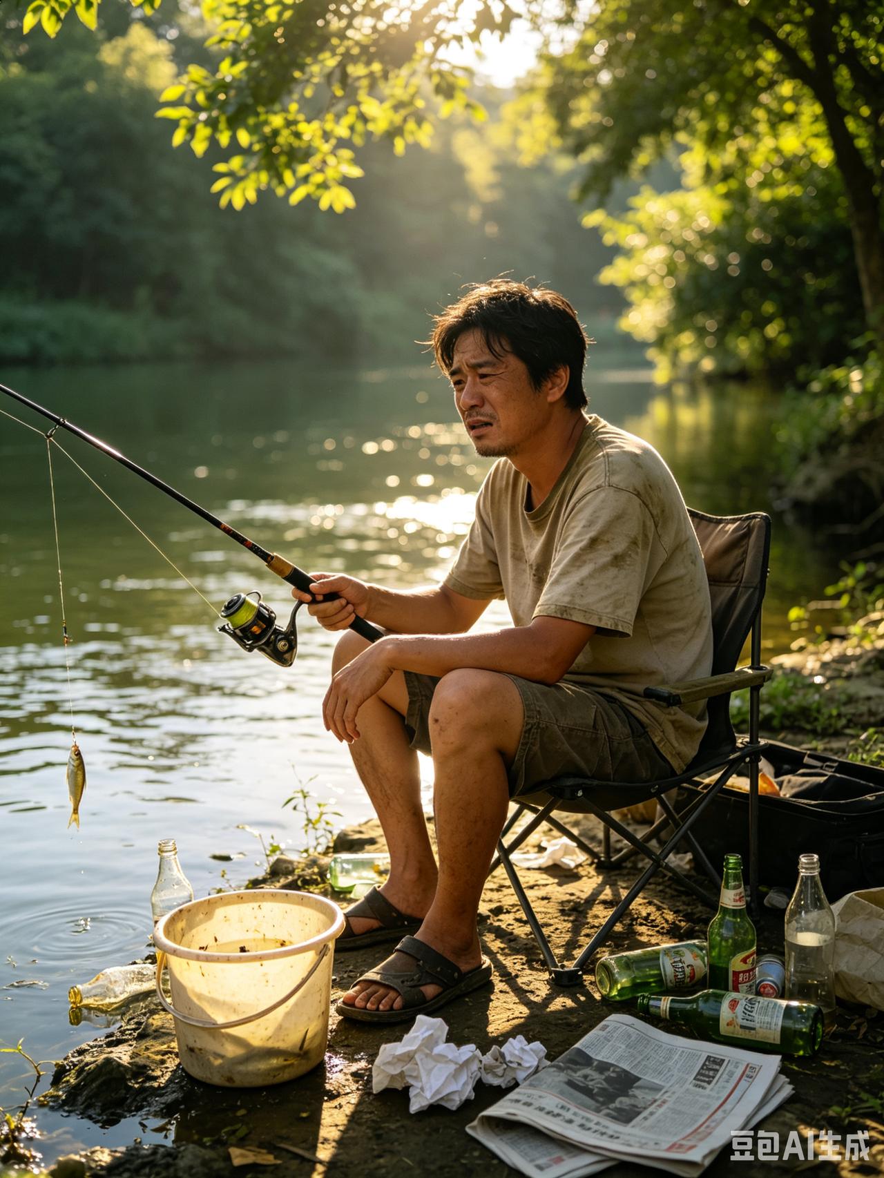为什么俗语云“钓鱼🎣穷三代”？
1、钓鱼容易上瘾，好多兄弟甚至今晚刚把鱼竿摔断