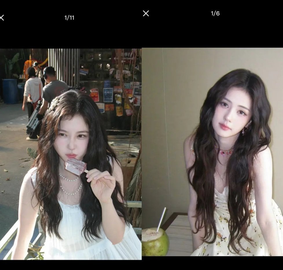 突然发现白鹿虞书欣长得也好像？ 