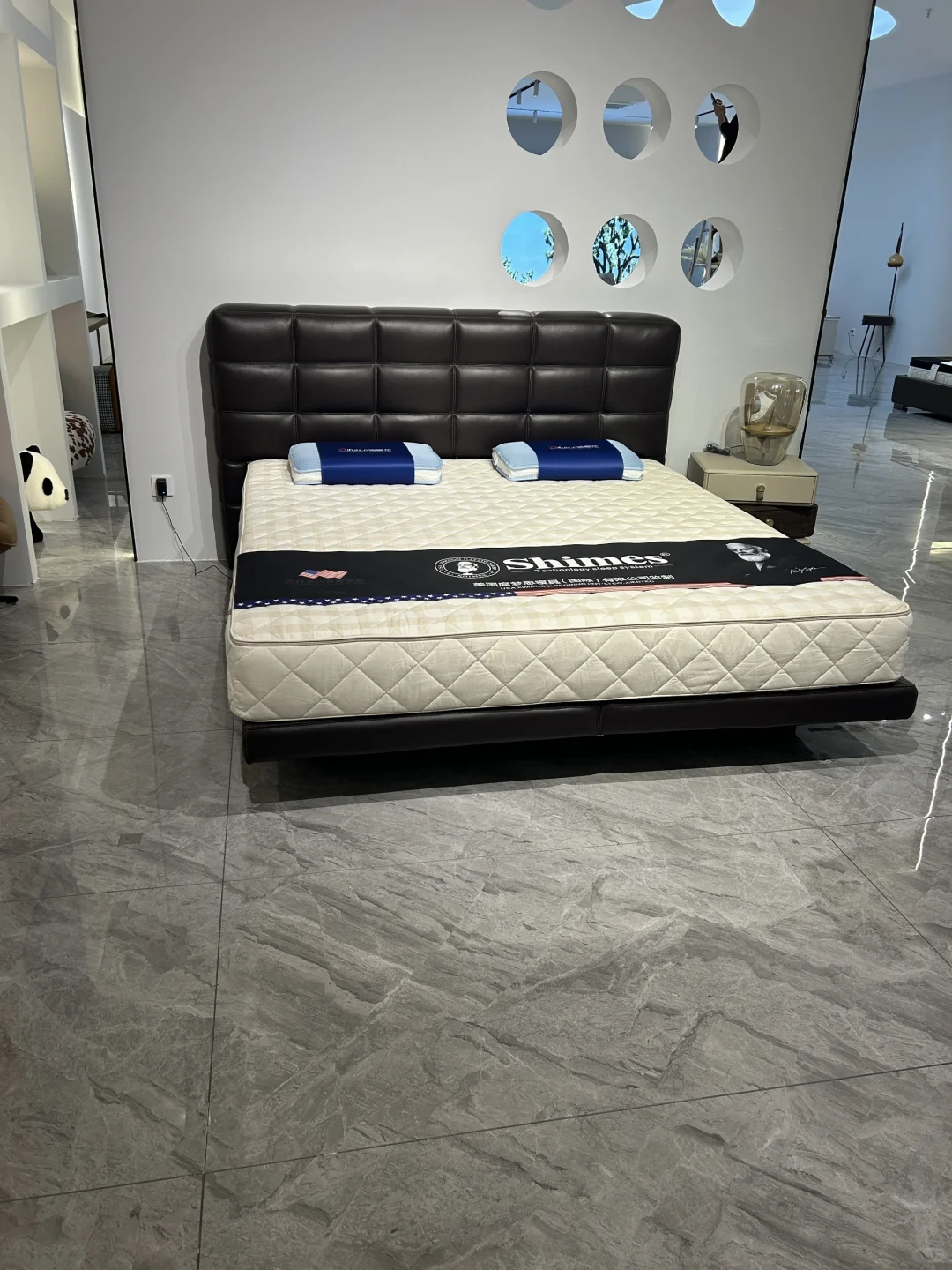 全真皮劳伦斯悬浮床推荐‼️