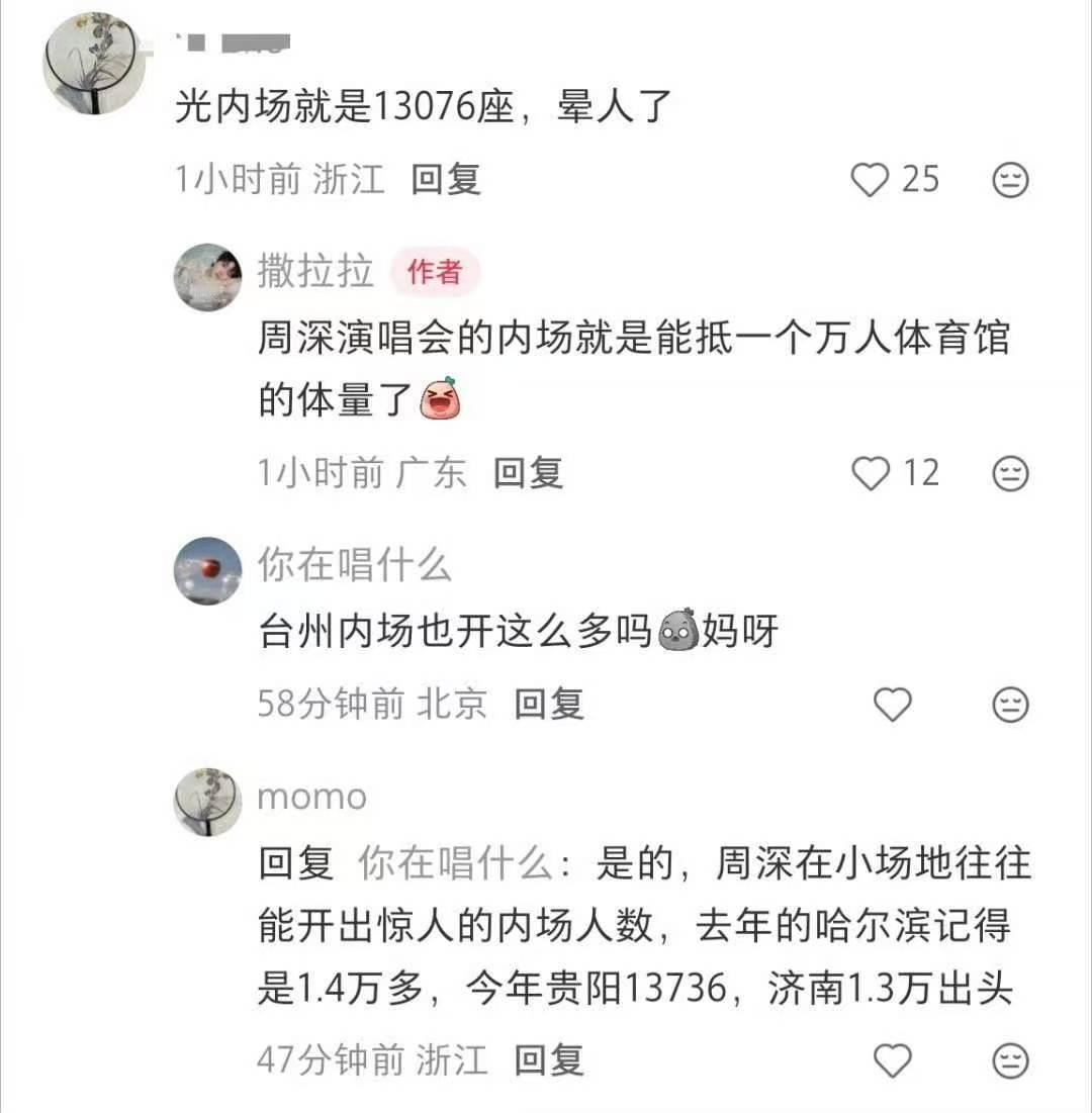 周深[超话]周深戴眼镜年上味溢出屏幕了周深台州演唱会 我滴个乖乖啊台州内场也这么
