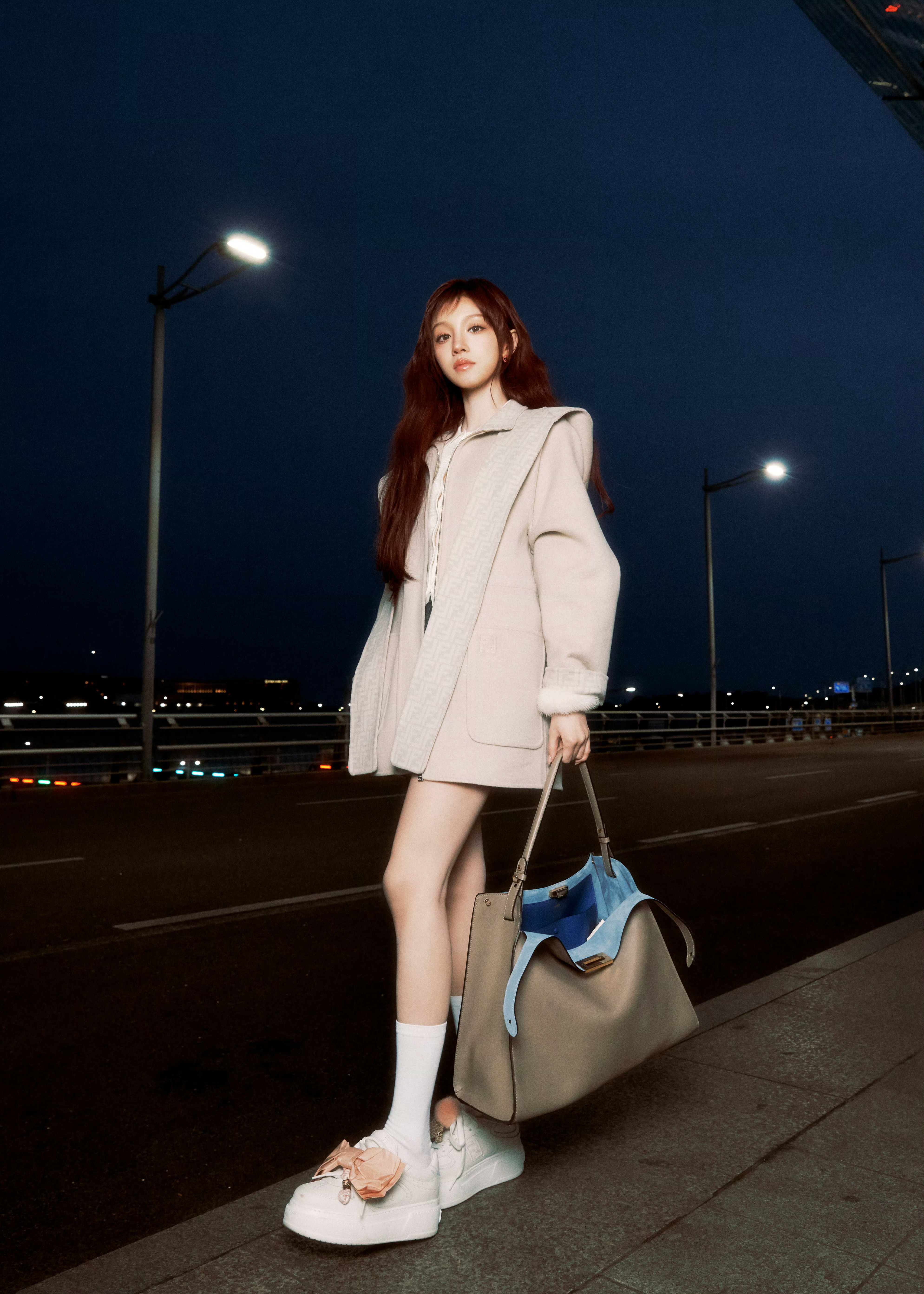 宋雨琦 for FENDI ✈️🇮🇹  继纽约时装周之后，又启程米兰时装周，