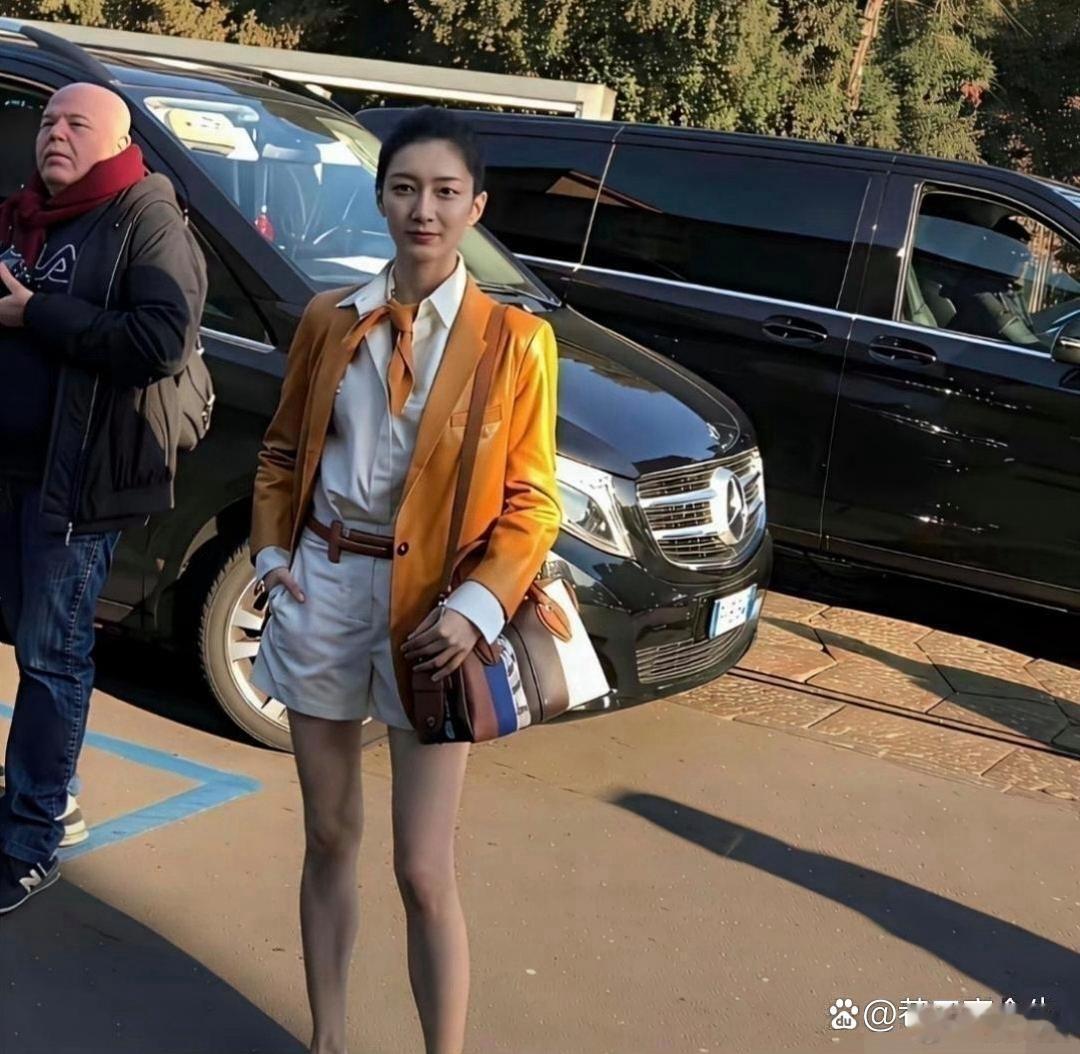 没想到江疏影变化这么大，真的有点不敢认了。 ​​​