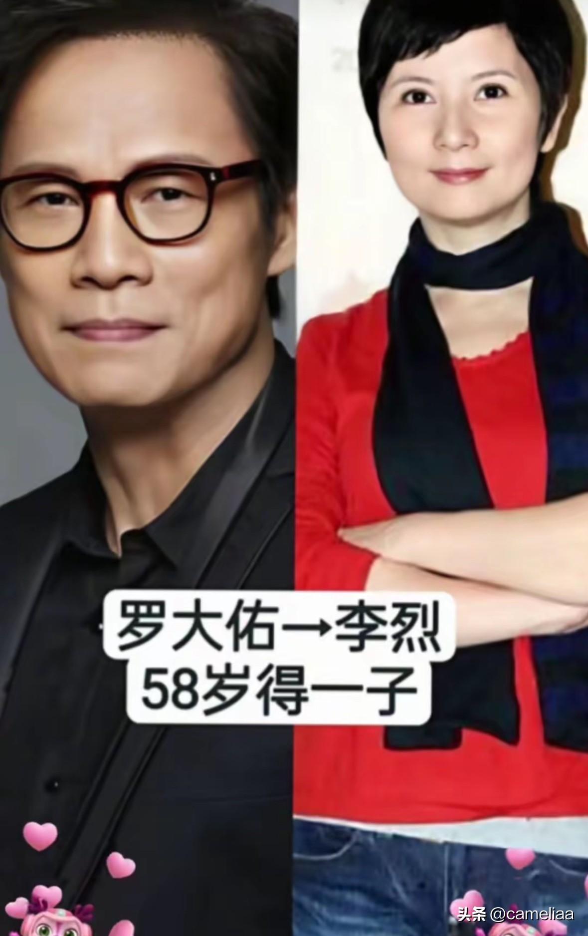 盘点15对老来得子明星

翻看一众明星的生子经历，
四五十岁甚至六七十岁迎来孩子