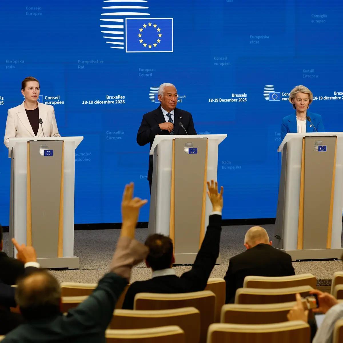 就在刚才，欧盟宣布向乌克兰提供1060亿美元贷款，支持乌克兰2026-2027年