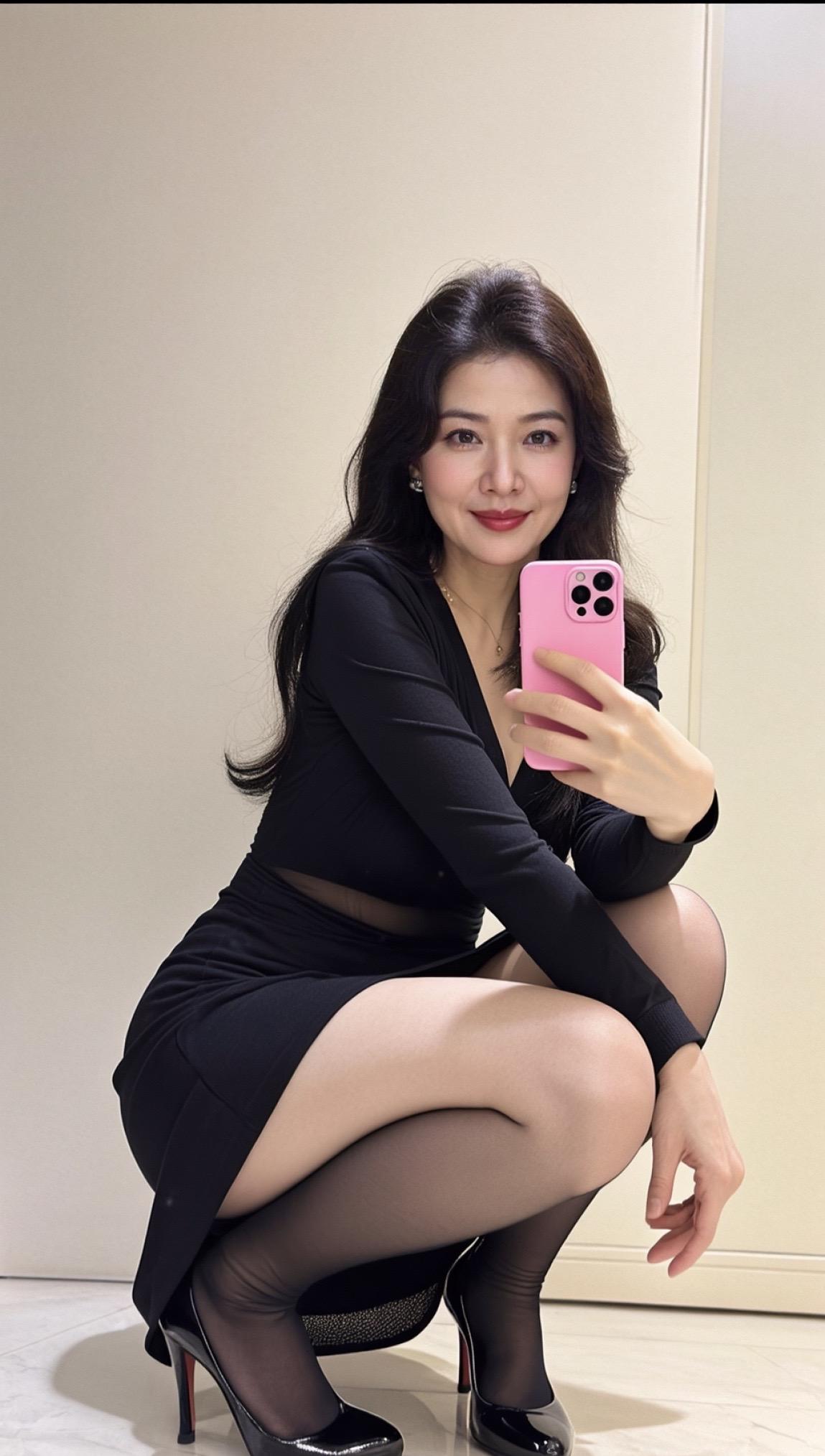 妩媚自拍 抖音ai创作