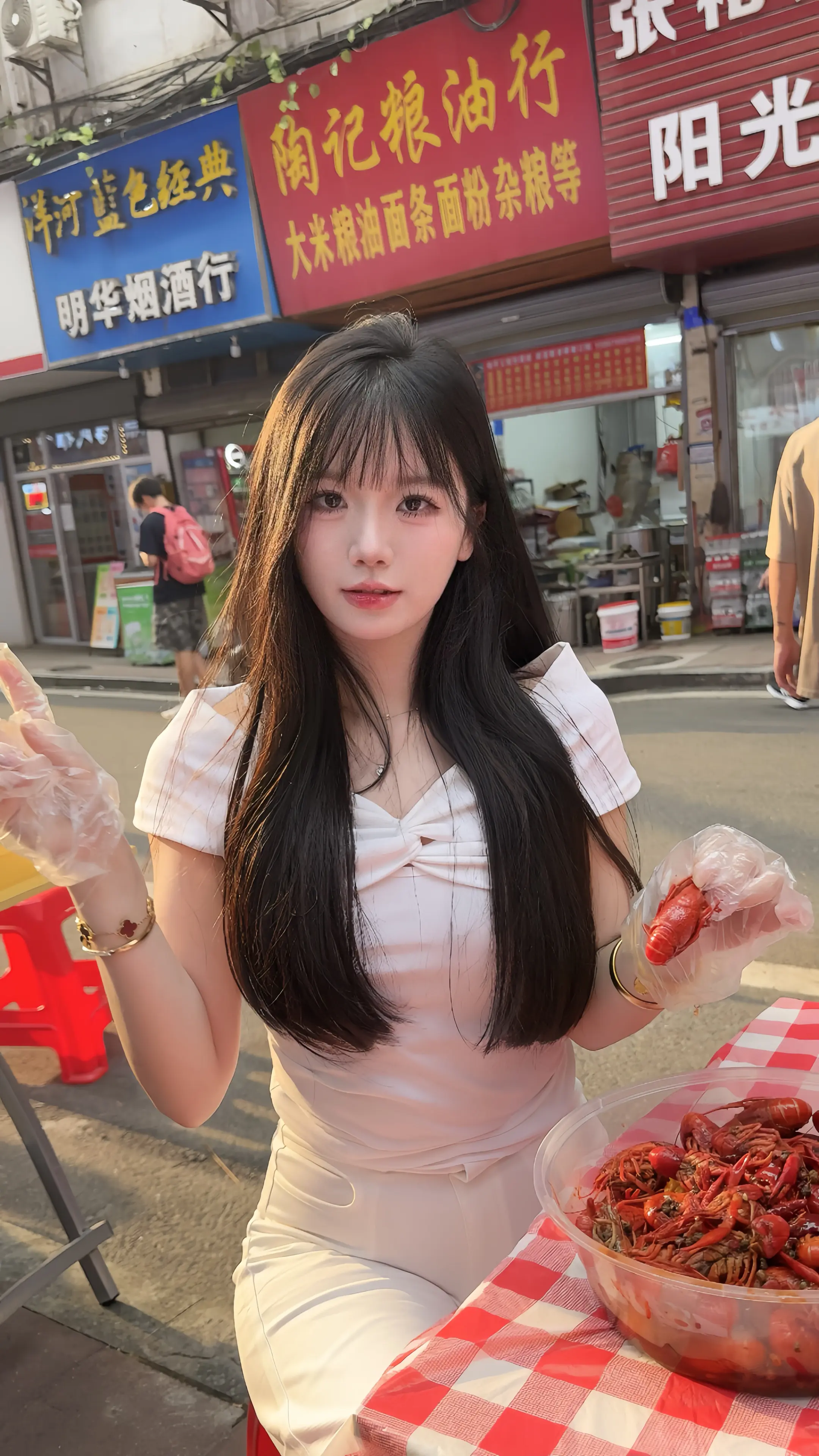 请我小龙虾就不emo啦