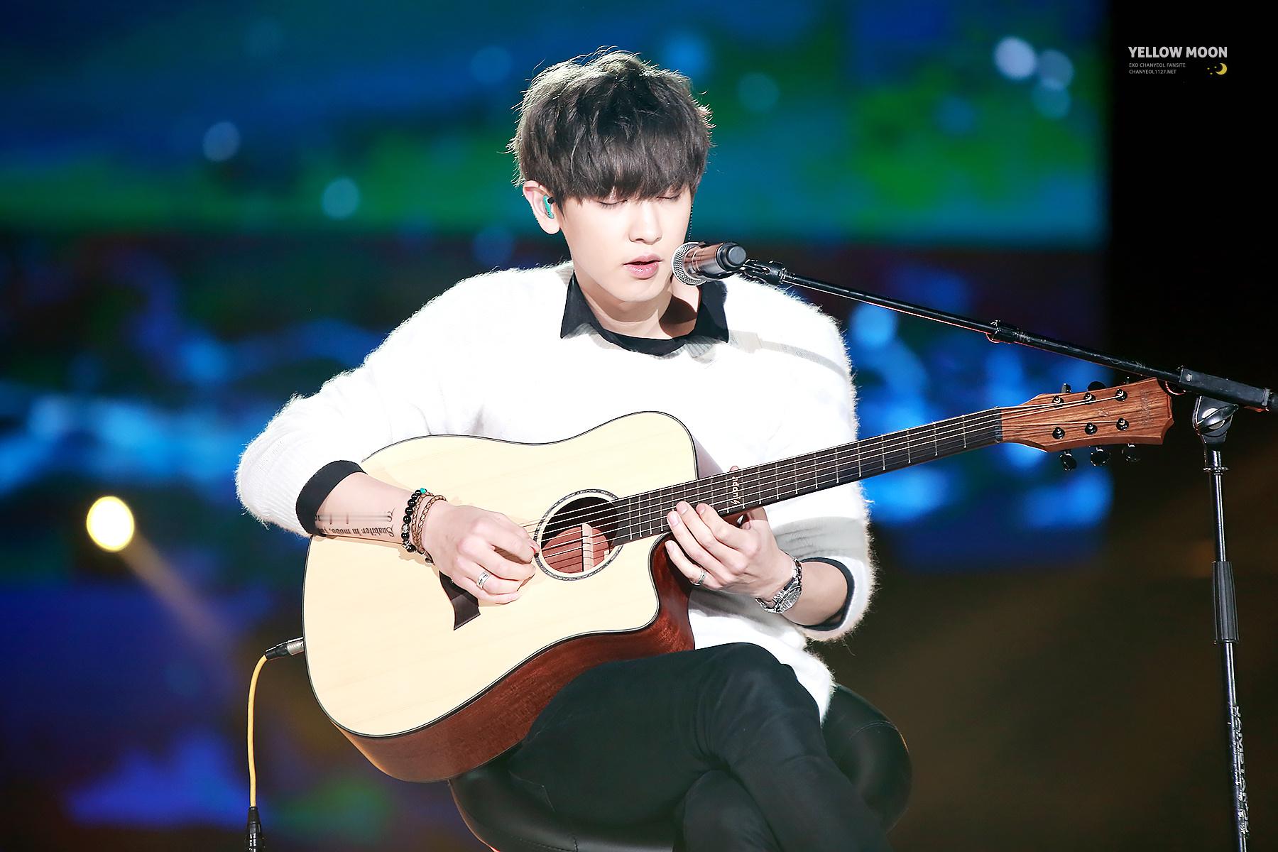 #朴灿烈# 150328 音乐银行越南特辑 ​​​