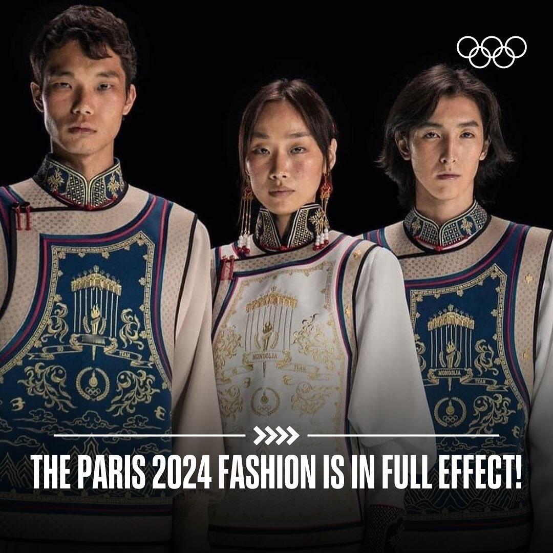 巴黎奥运会比较有特色的国家队队服蒙古国也太猛了吧，真的很绝美[good][心]#