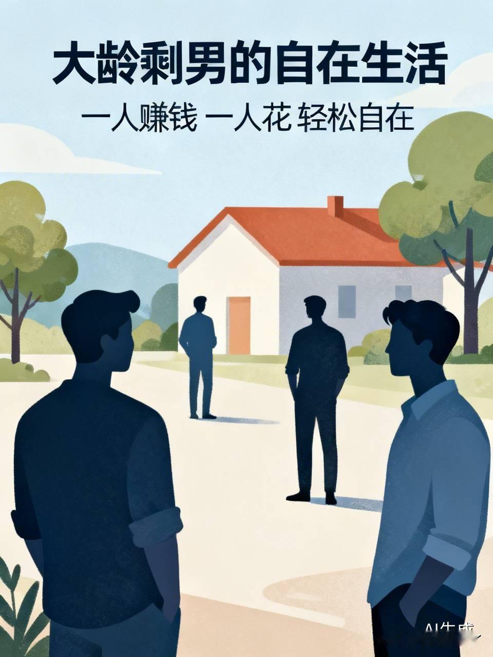 为什么大龄剩男不焦虑？
我们单位有十几个大龄剩男，年纪大的三十七八岁，小的也快三