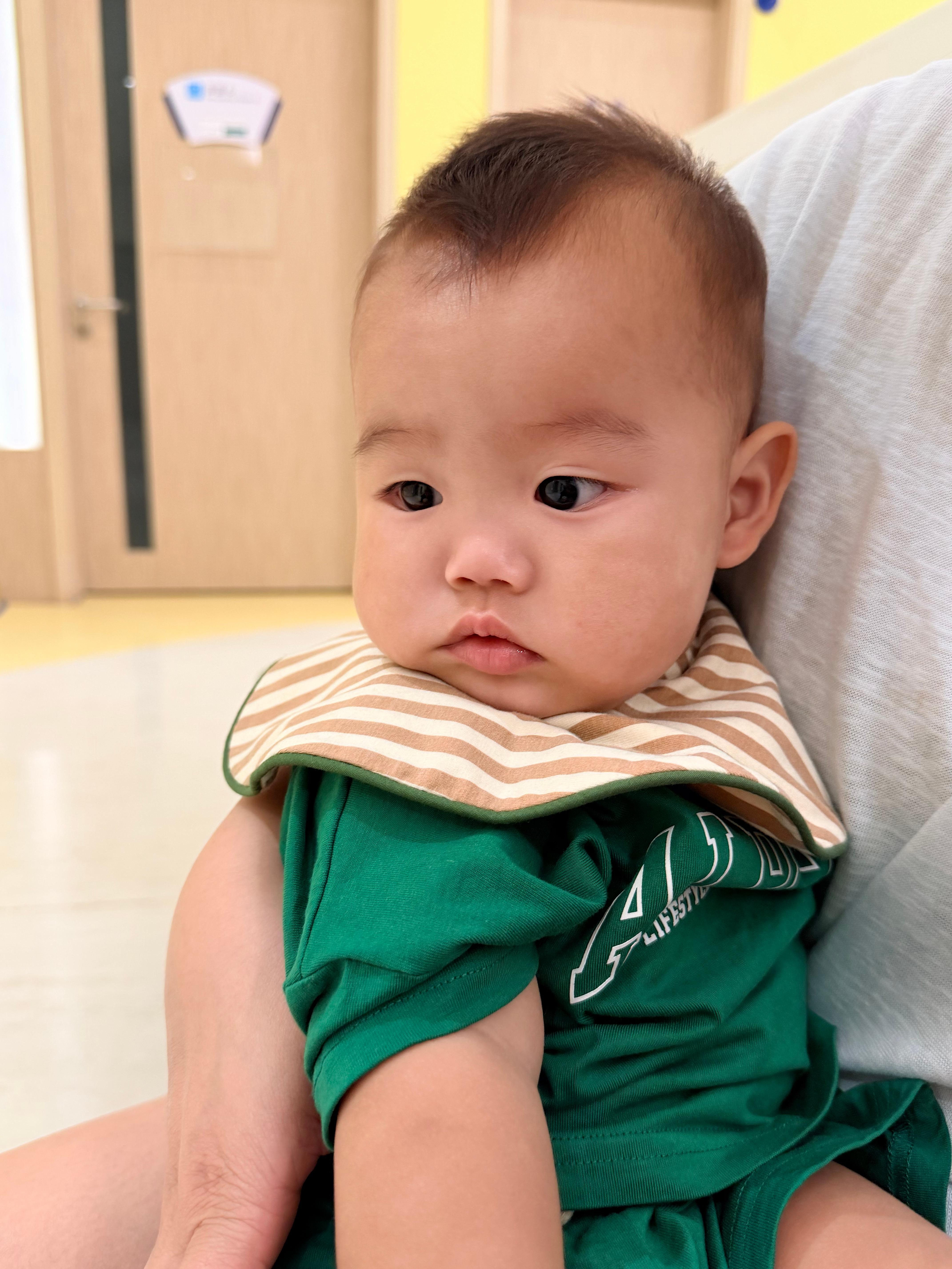 同一个宝宝拍出了3个人的样子