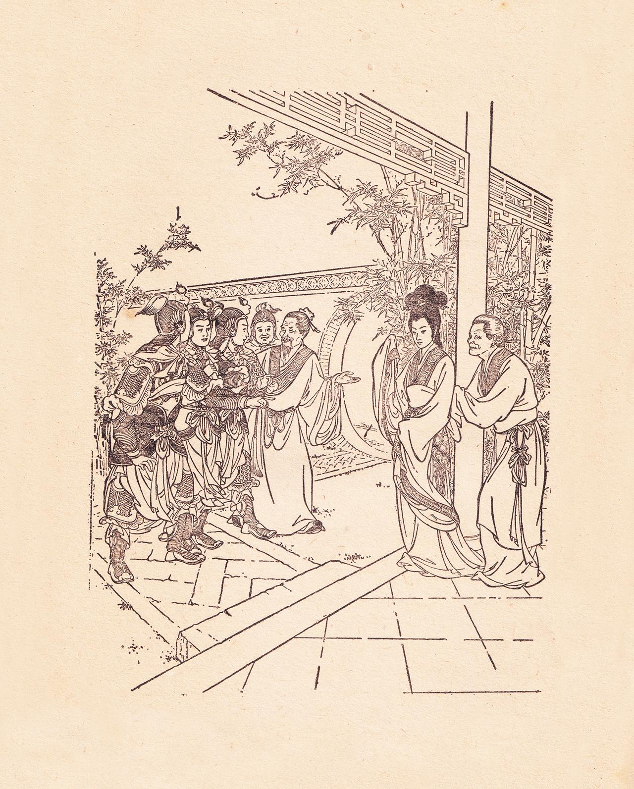 50年代课本《文学》插图，都能认出来吗？

建国之初很长一段时期，我国中小学学制