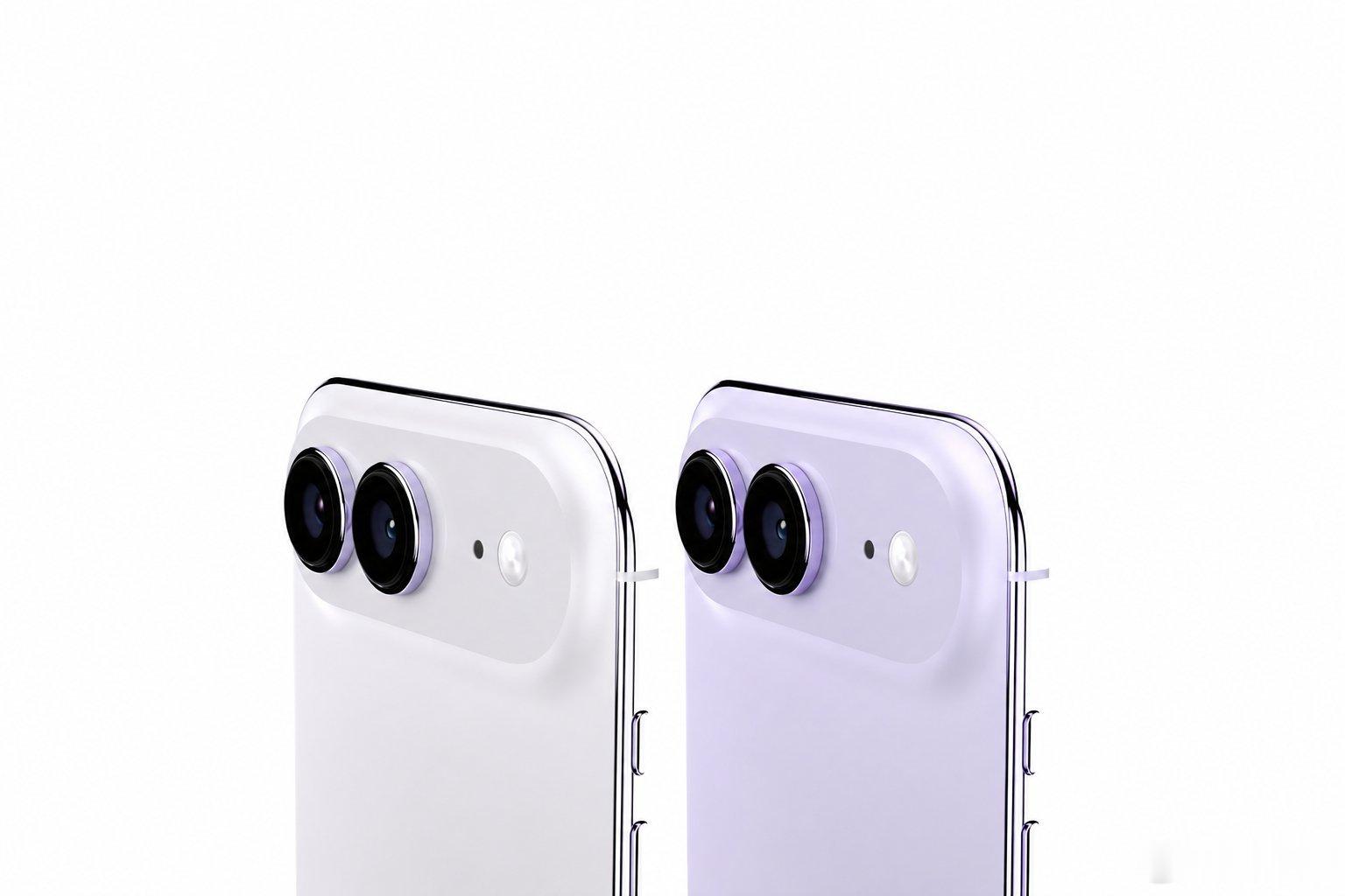iPhone Air2，后置双4800万摄像头，依旧主打轻薄（但不算小，比数字标