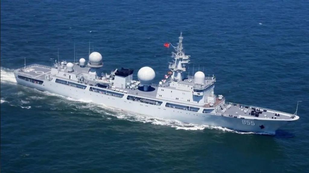 中国815电子侦察船，为何各国不能攻击它，应该说不敢攻击它，它既没导弹也没垂发单