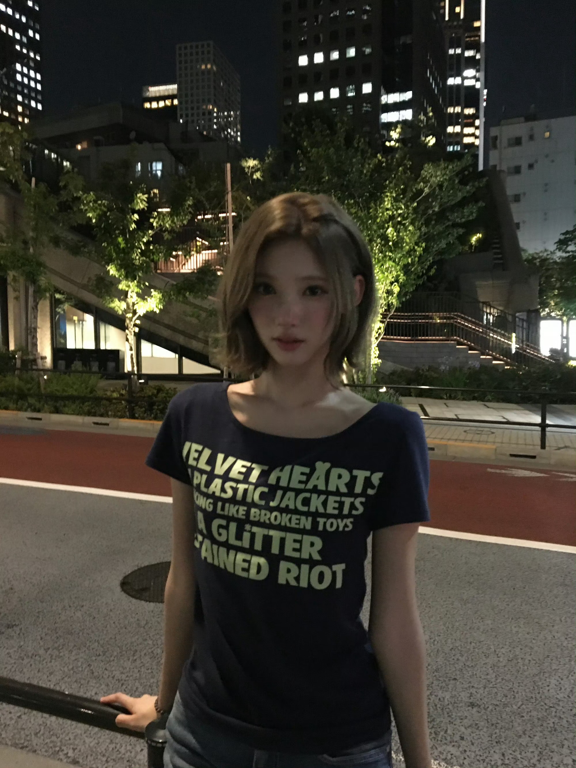 我对象 