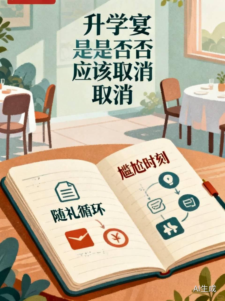 升学宴是否应该取消 升学宴这事儿真的早就变味了，哪还有半分当初庆祝孩子升学的纯粹