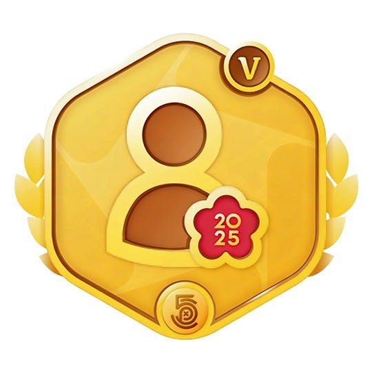 视觉中国&500px 我的500px「优秀供稿人」勋章 我获得了2025年优秀供