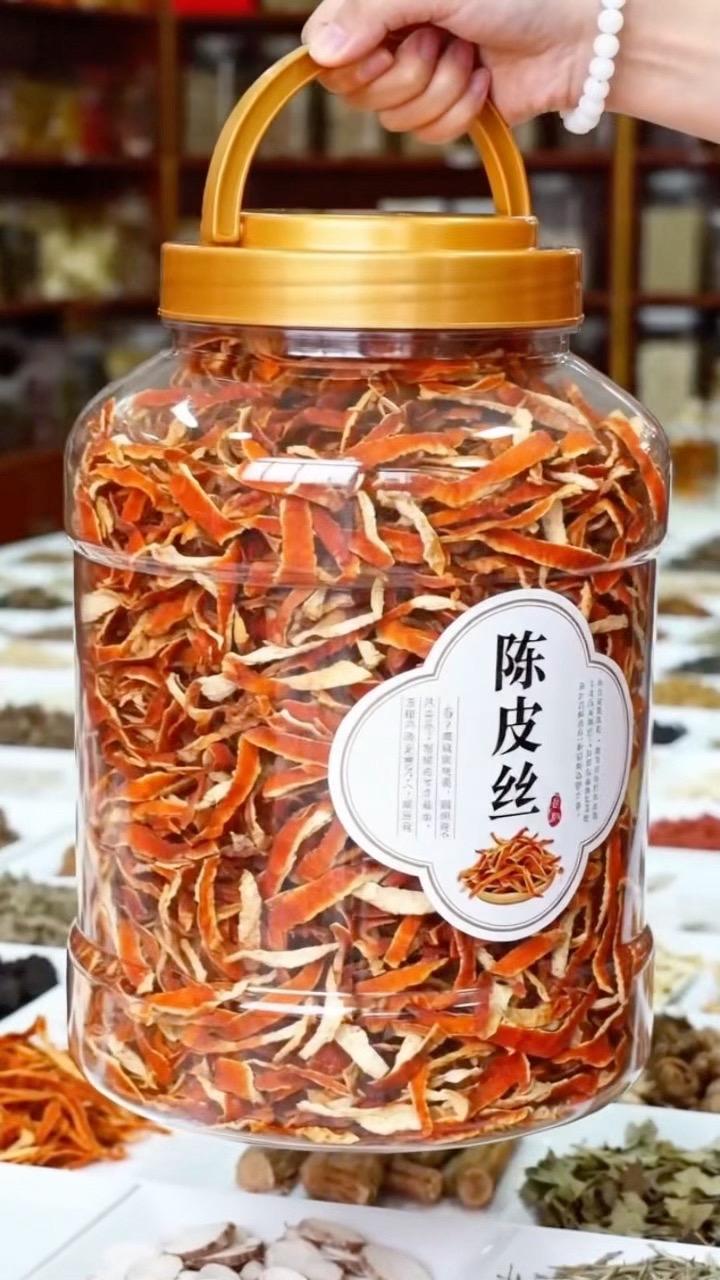 平时爱吃油腻、饭后胀胀的朋友，家里一定要备陈皮！ 无硫无添加，自然陈化...
