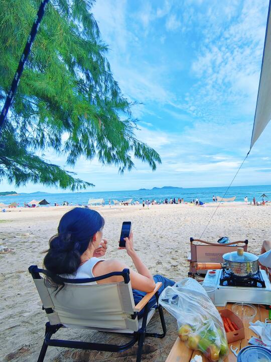 不藏了❗惠州6️⃣个水清人少的海边露营地