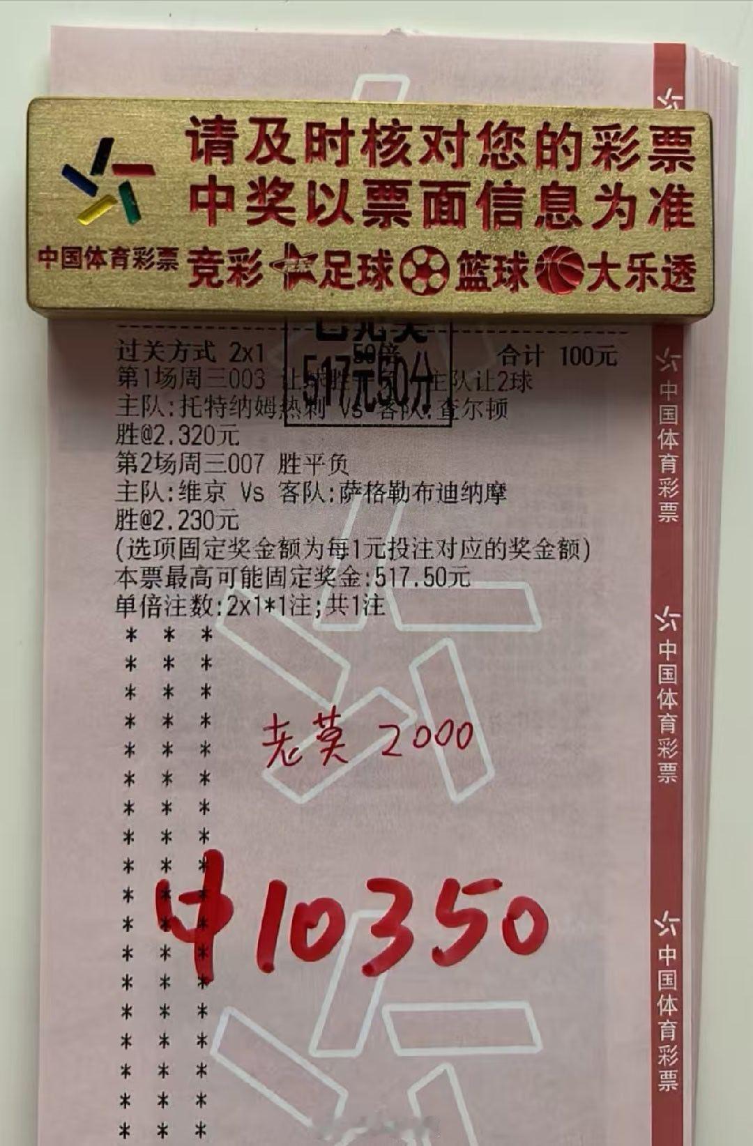 五倍上岸，运气在线，今日收获稳稳到手足球 ​​​