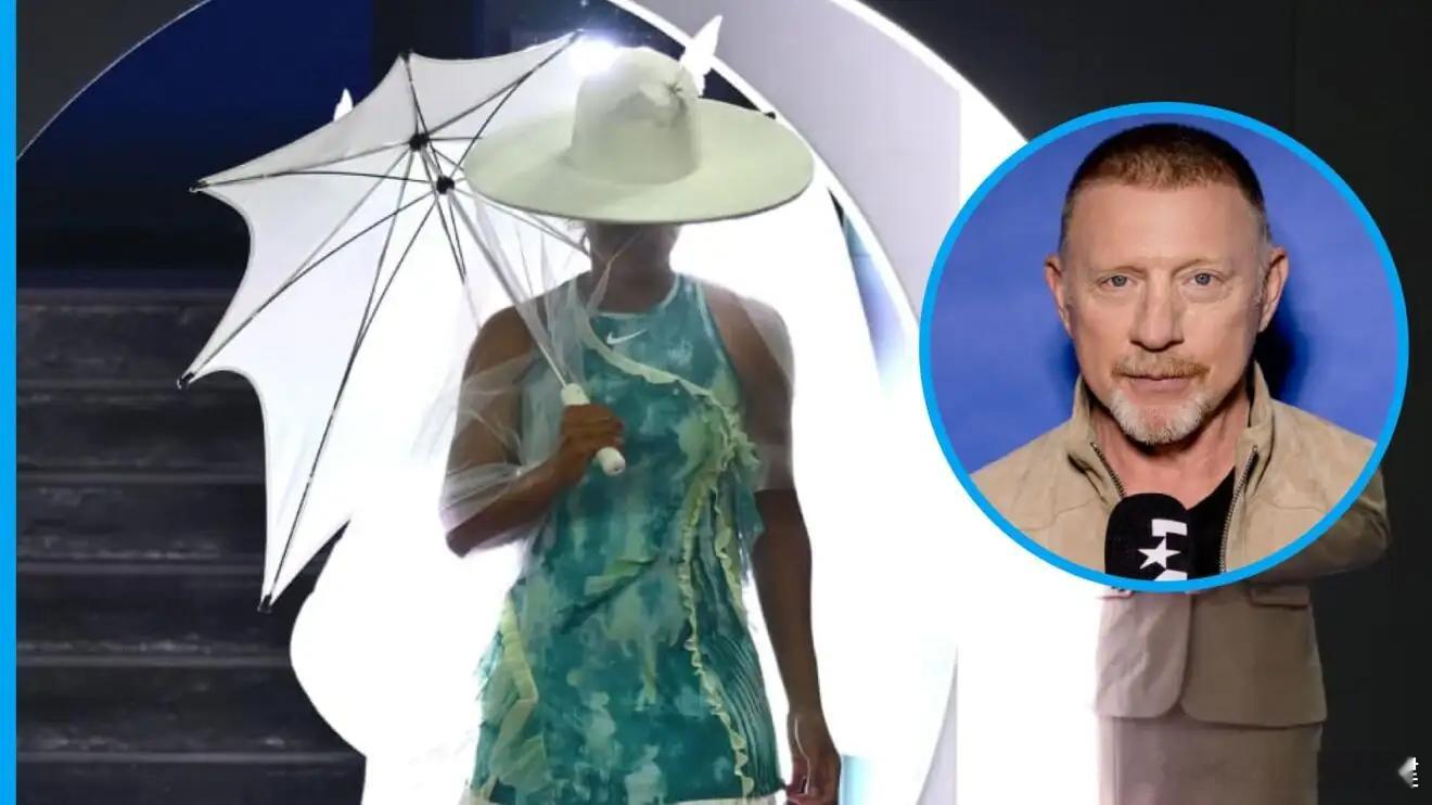 【贝克尔评大坂直美：不想被镁光灯聚焦 却穿成这样 重点应放在运动上】贝克尔谈大坂