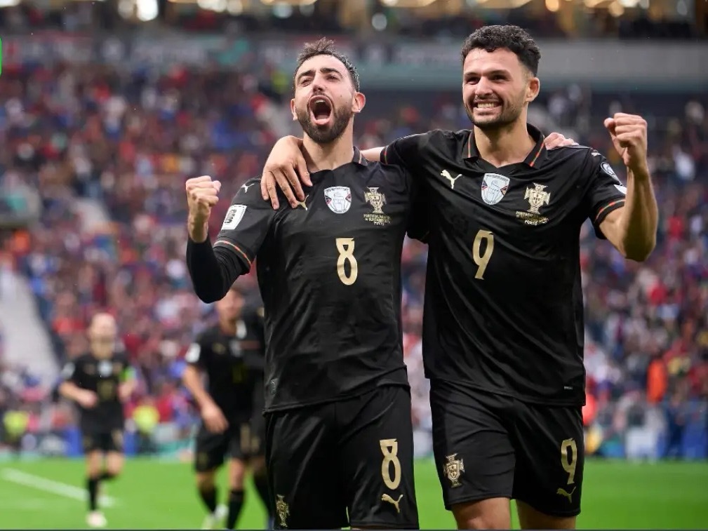 葡萄牙9-1亚美尼亚晋级世界杯！！！ 