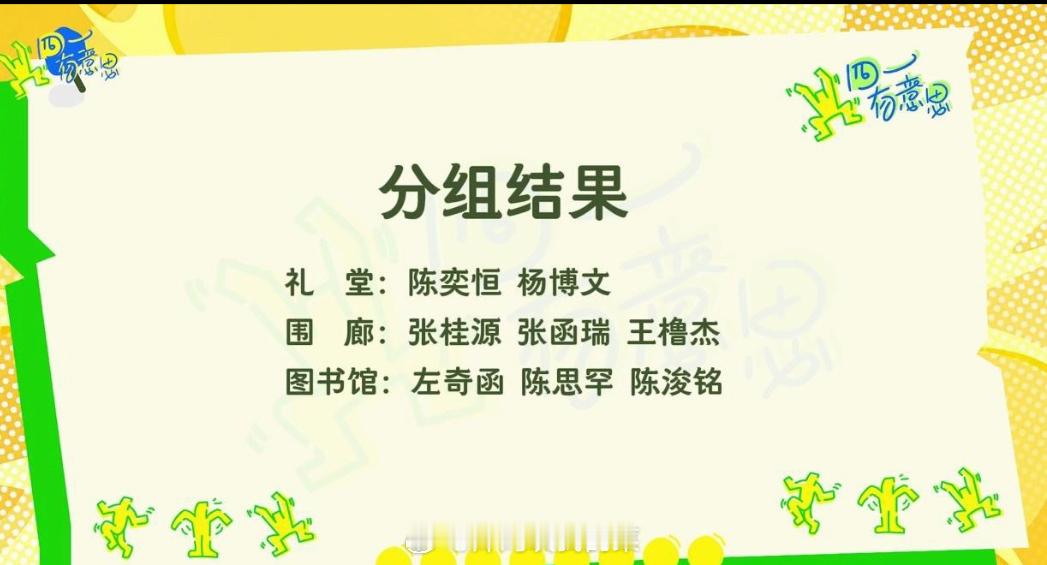 分组结果
