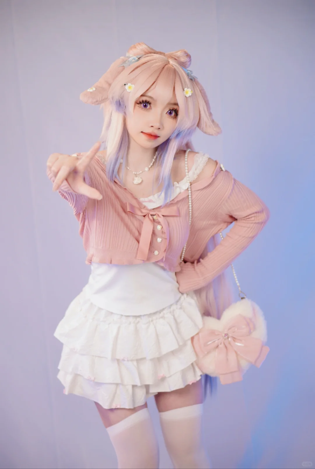 粉色系少女