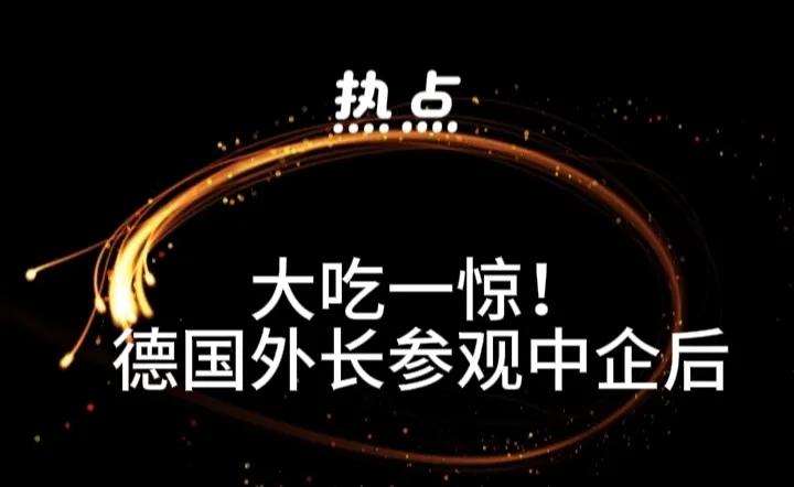 一句“欧洲要想追上中国，创新必须加速。”德国外长一针见血地把欧洲的焦虑不安放在了