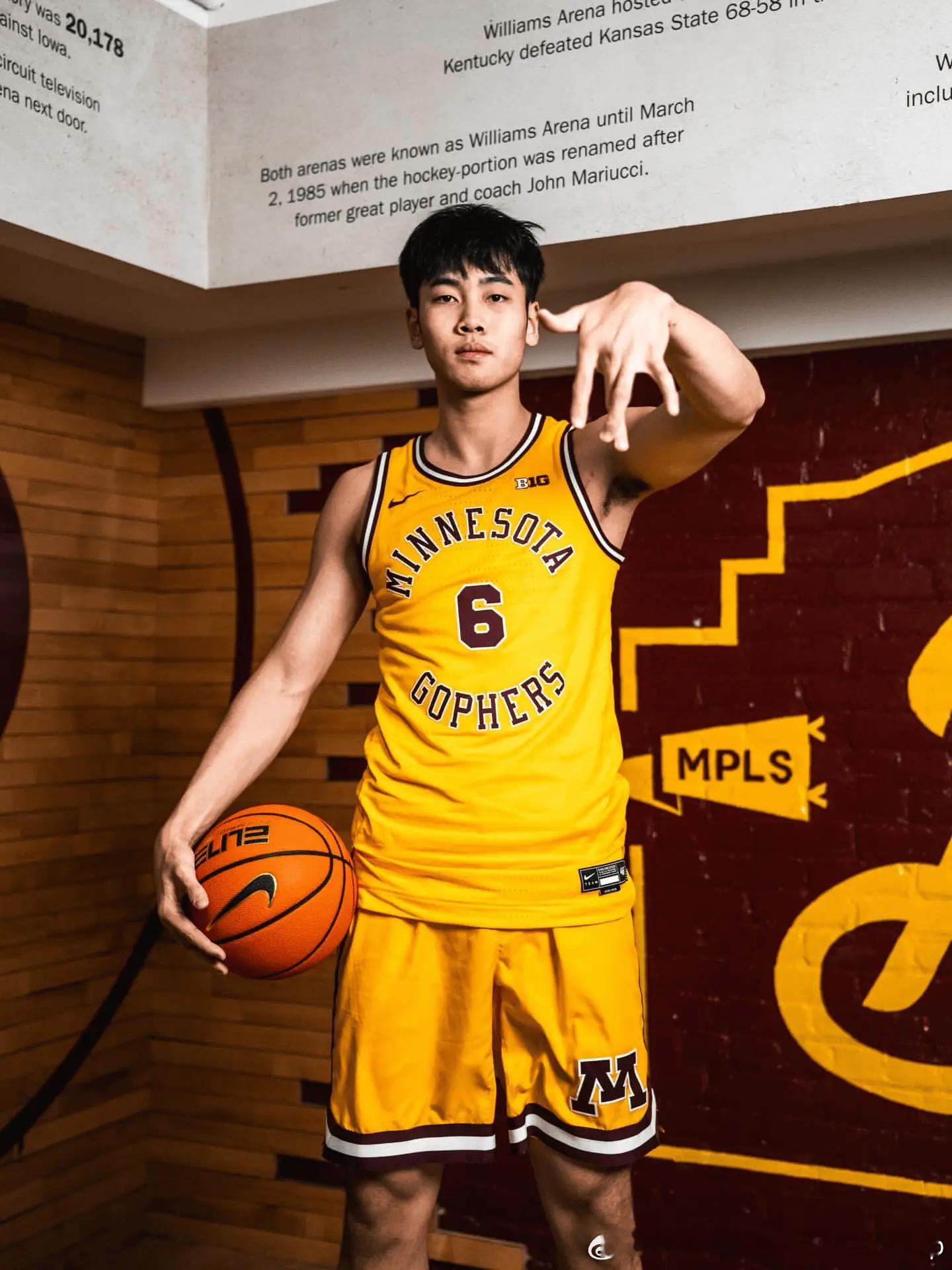 张博源目前已经访问了伊利诺伊、加州伯克利以及明尼苏达大学张博源NCAA